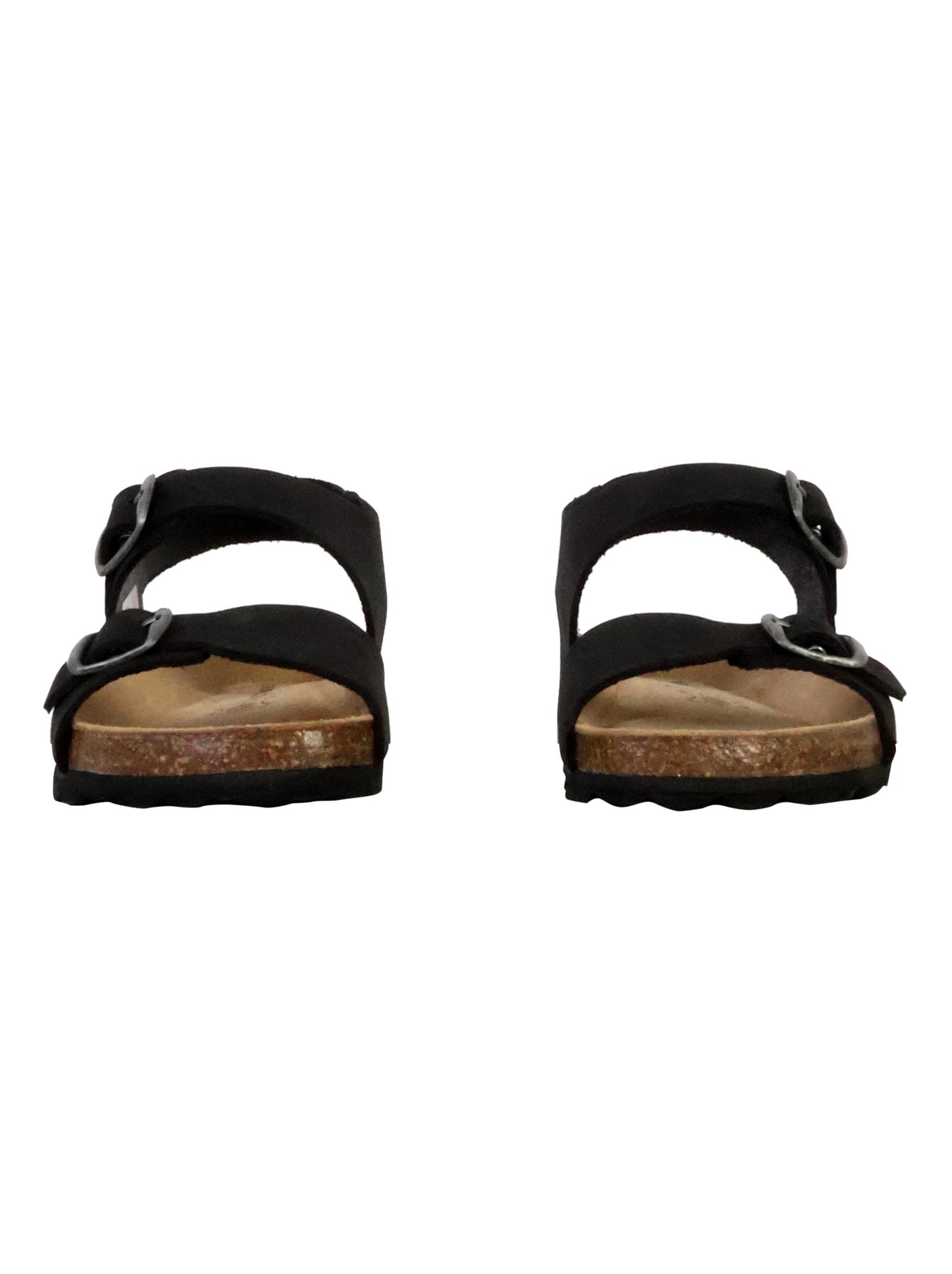 Mules Cuir Enfant The Divine Factory - Noir Noir