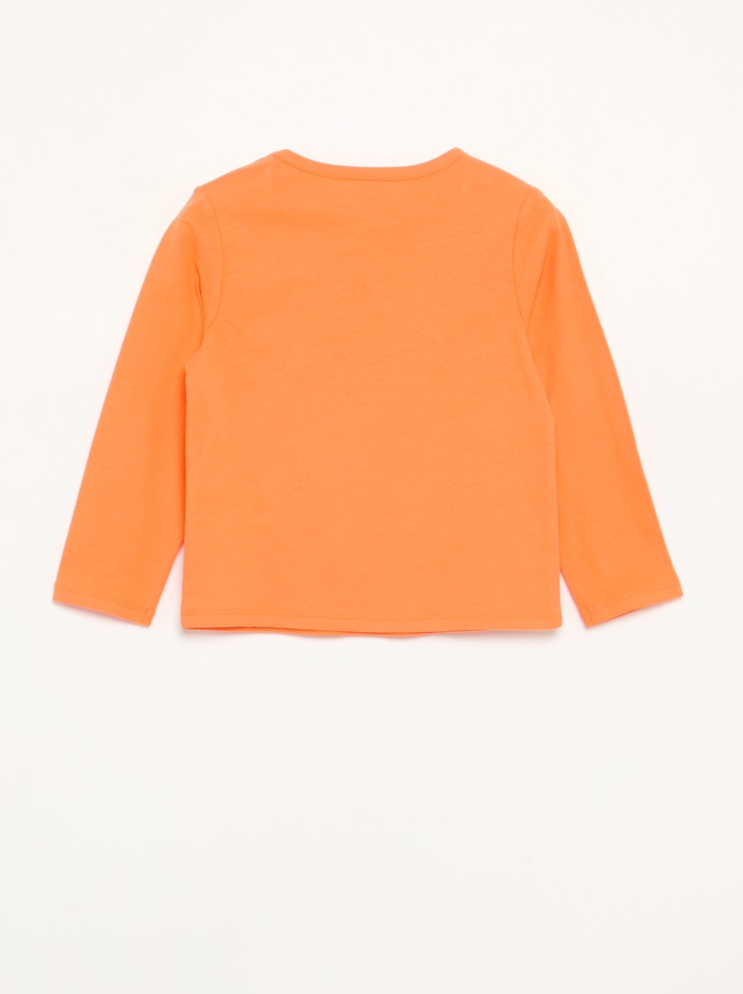 T-shirt 'Halloween' manches longues - Orange