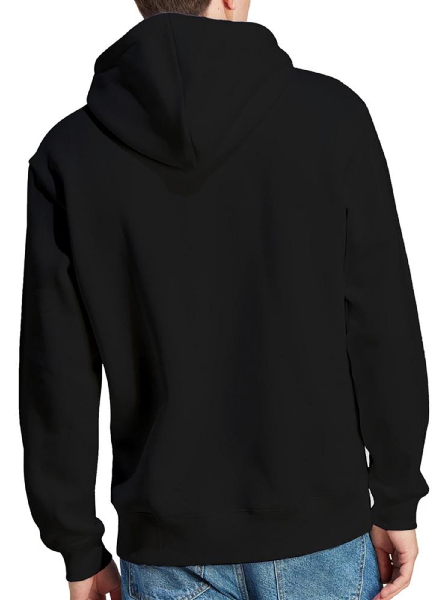 Sweat à capuche motif/style emblème - venin - Noir