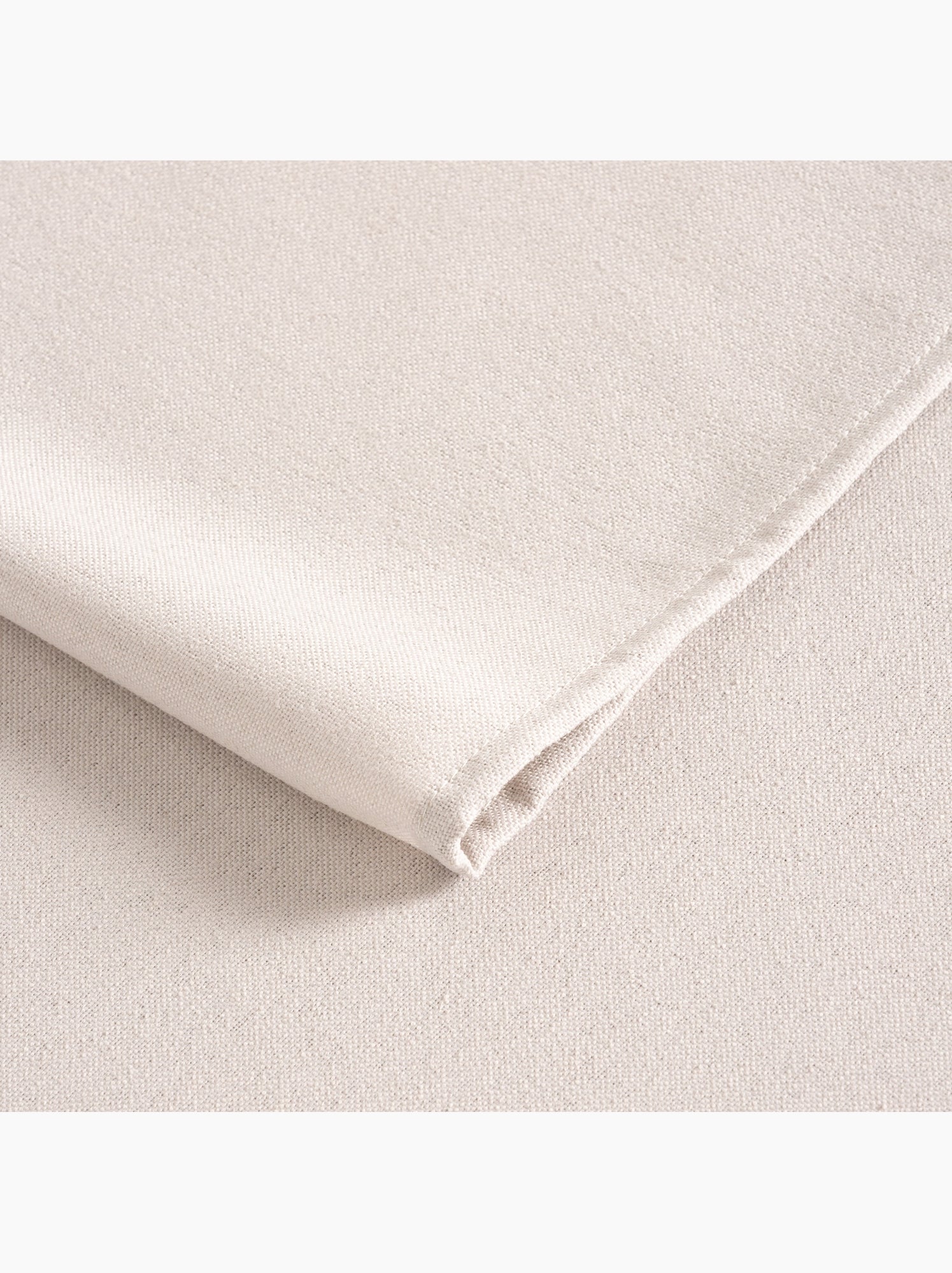 Nappe antitache unie, tissu chiné. Chute naturelle, toucher textile - Gamusi. - Gris clair
