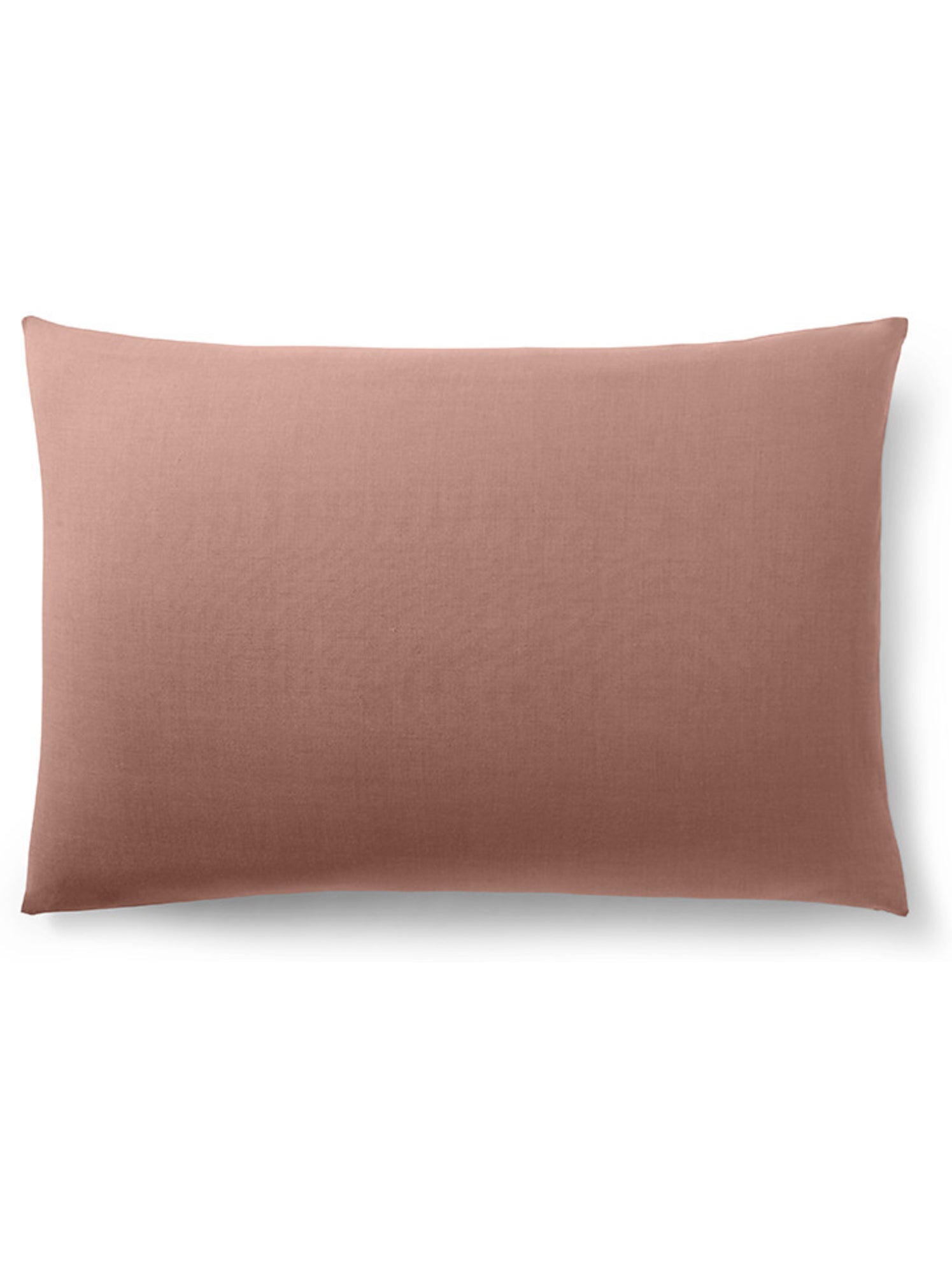 Taie d'oreiller - Coton Pur - 100 % Coton 57 Fils/cm² - Vieux rose