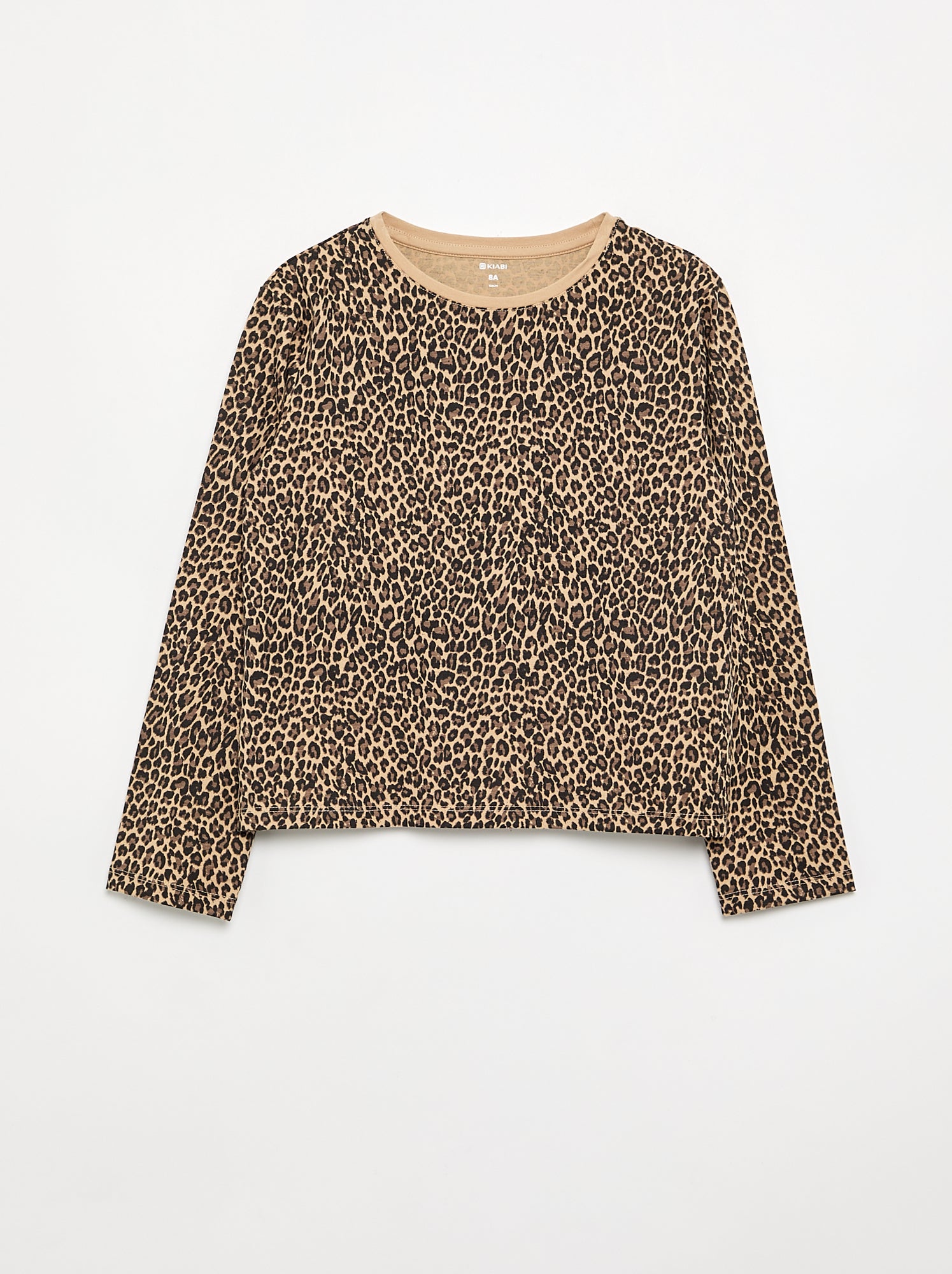 Lot de 2 T-shirts à manches longues - Beige