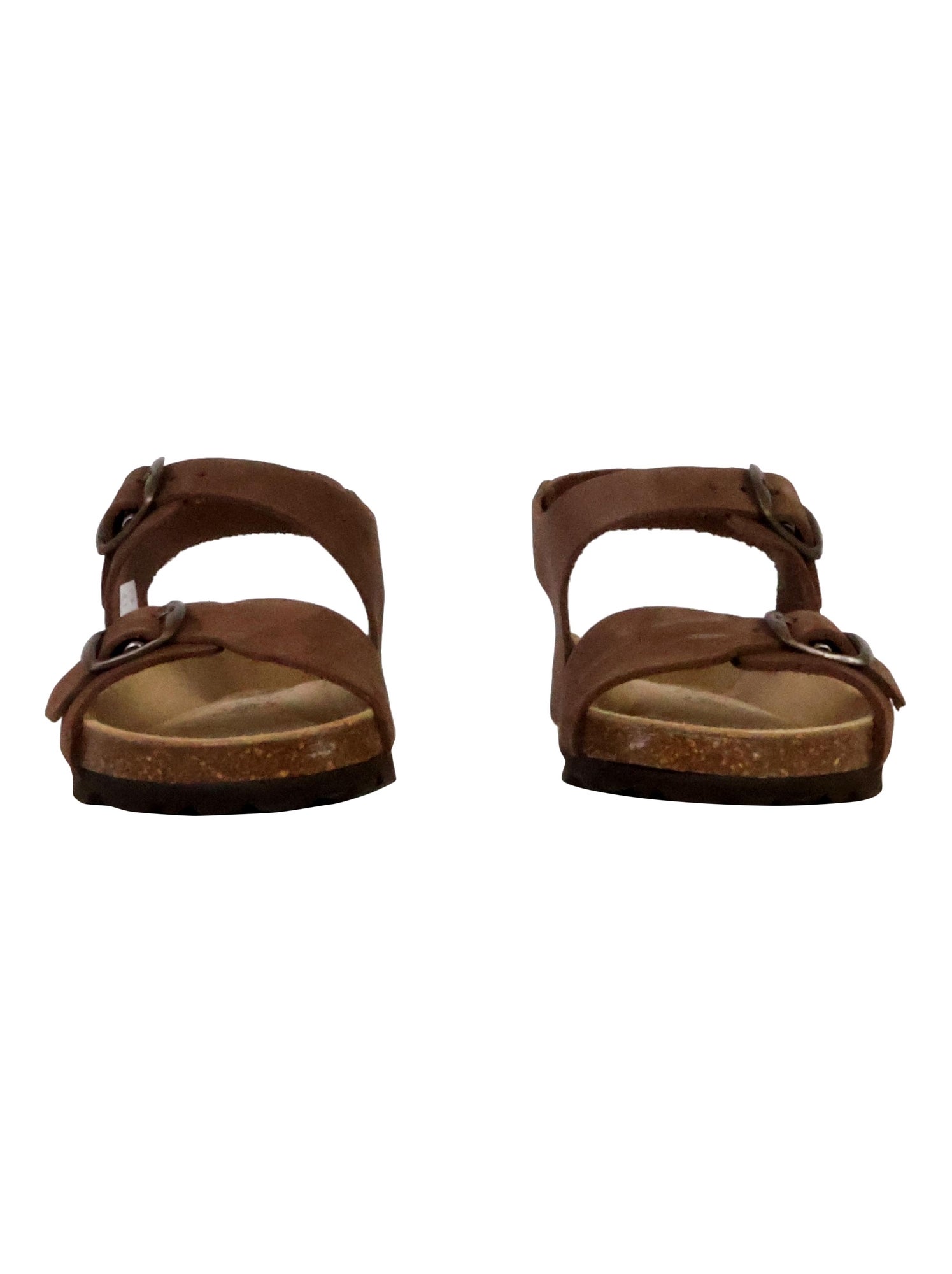 Mules Cuir Enfant The Divine Factory - Marron