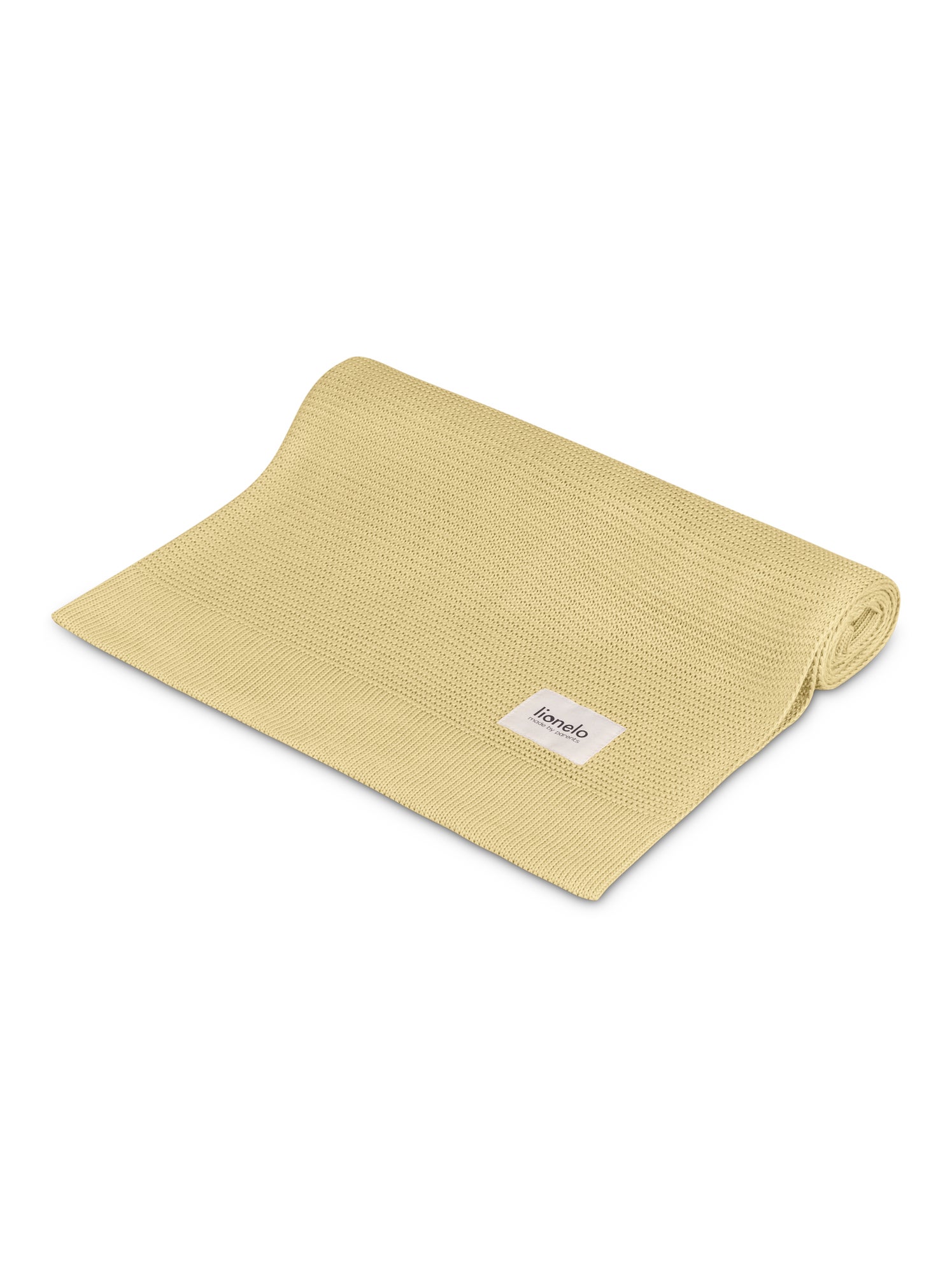 Couverture bébé 100% coton LIONELO - Hypoallergénique - Antibactérien - 100 × 75 cm - Gris Rose