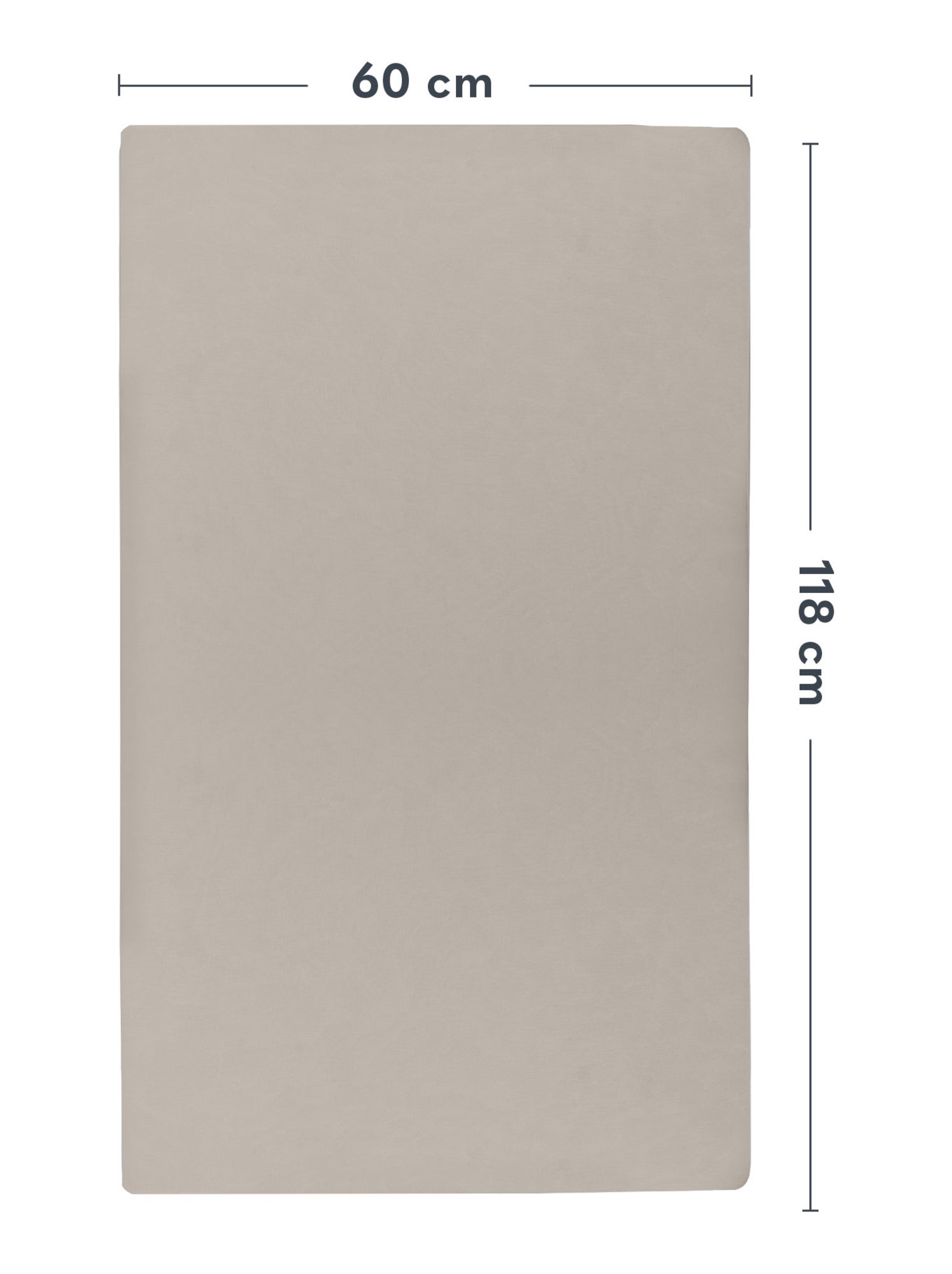 2 x Drap housse bambou pour lit bébé - LIONELO - Lit parapluie - 120 x 60 cm - Universelle - Beige/Blanc