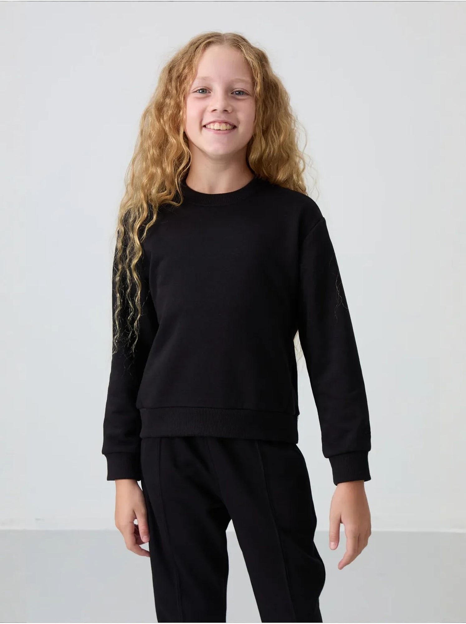 Ensemble de pyjama jeunesse en coton et polyester tommy - Noir