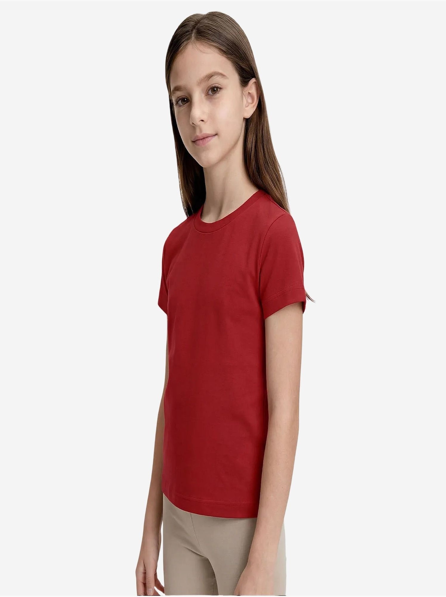 T-shirt homme en coton et élasthanne tommy - Rouge