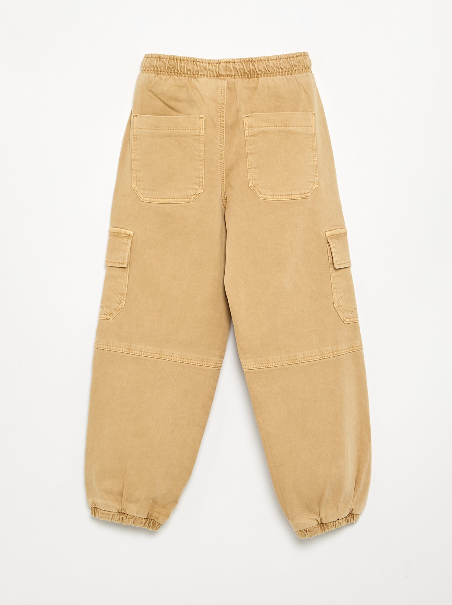 Pantalon forme jogging - Beige