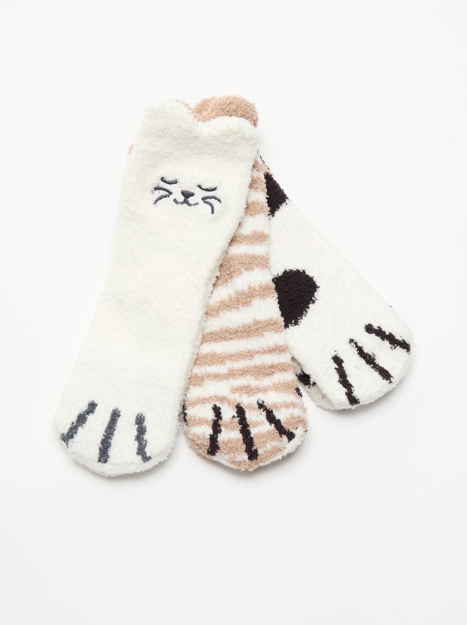 3 Chaussettes polaires - Beige
