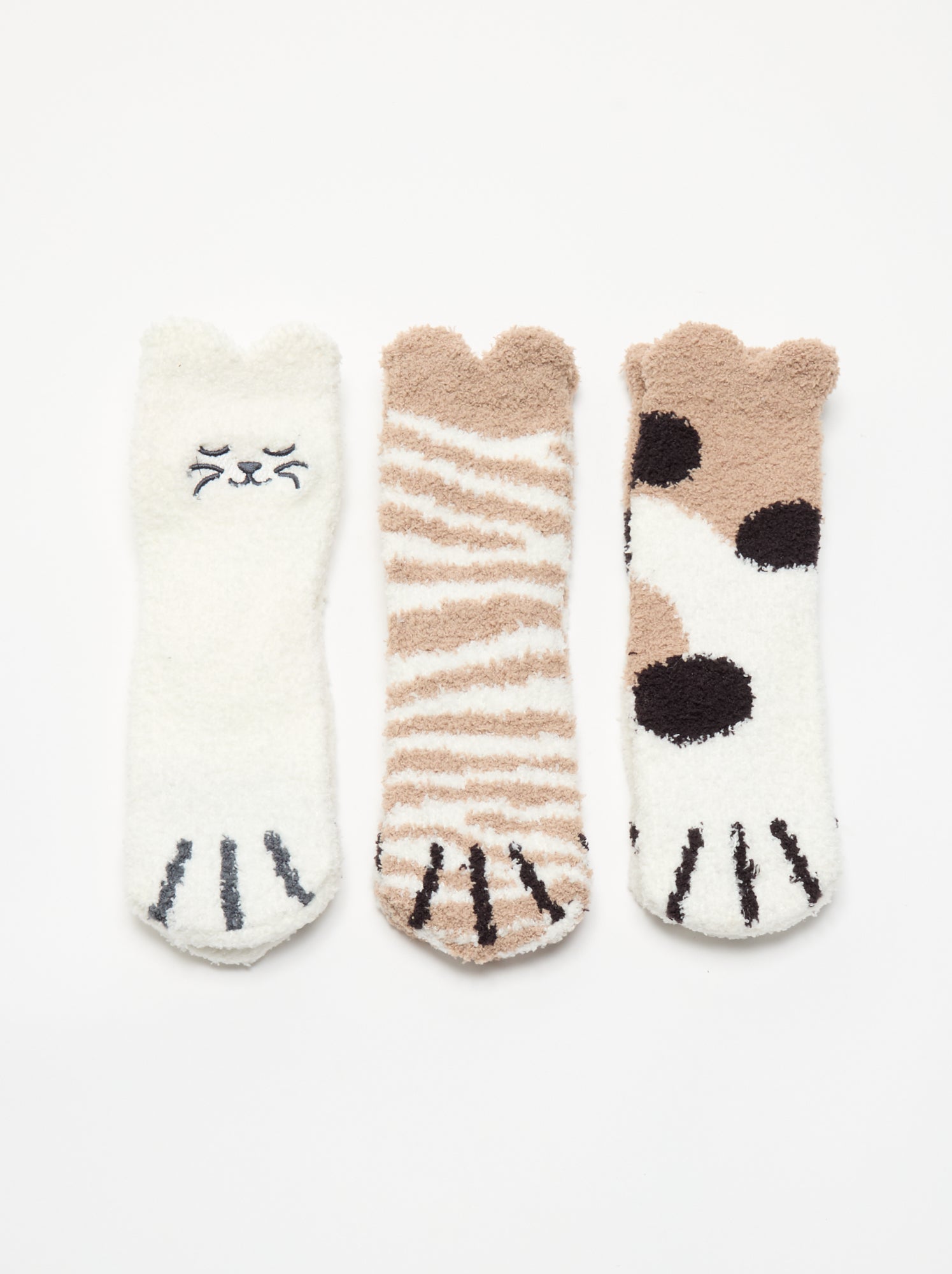 3 Chaussettes polaires - Beige