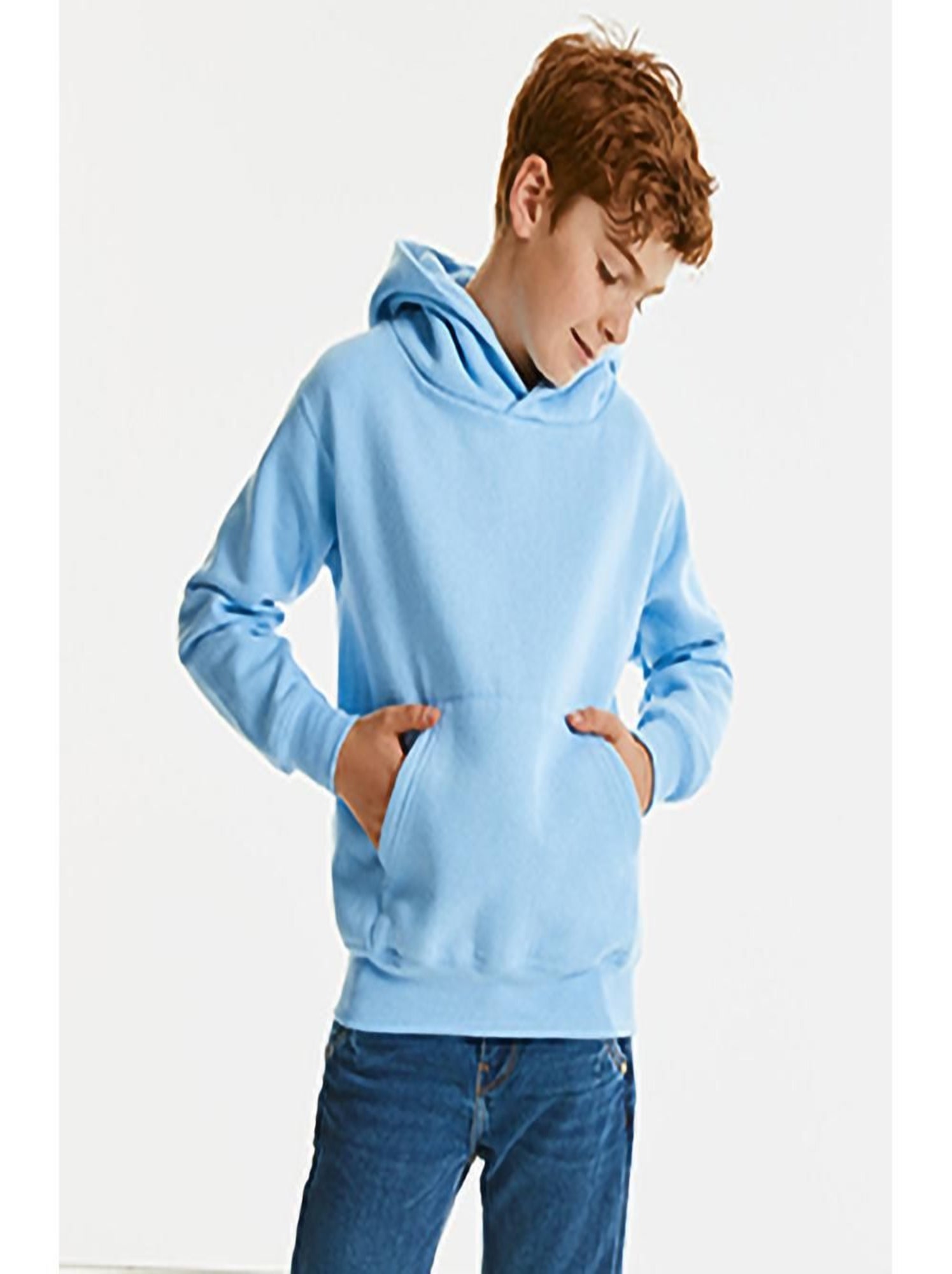 Jerzees Schoolgear - Sweatshirt à capuche - Bleu ciel
