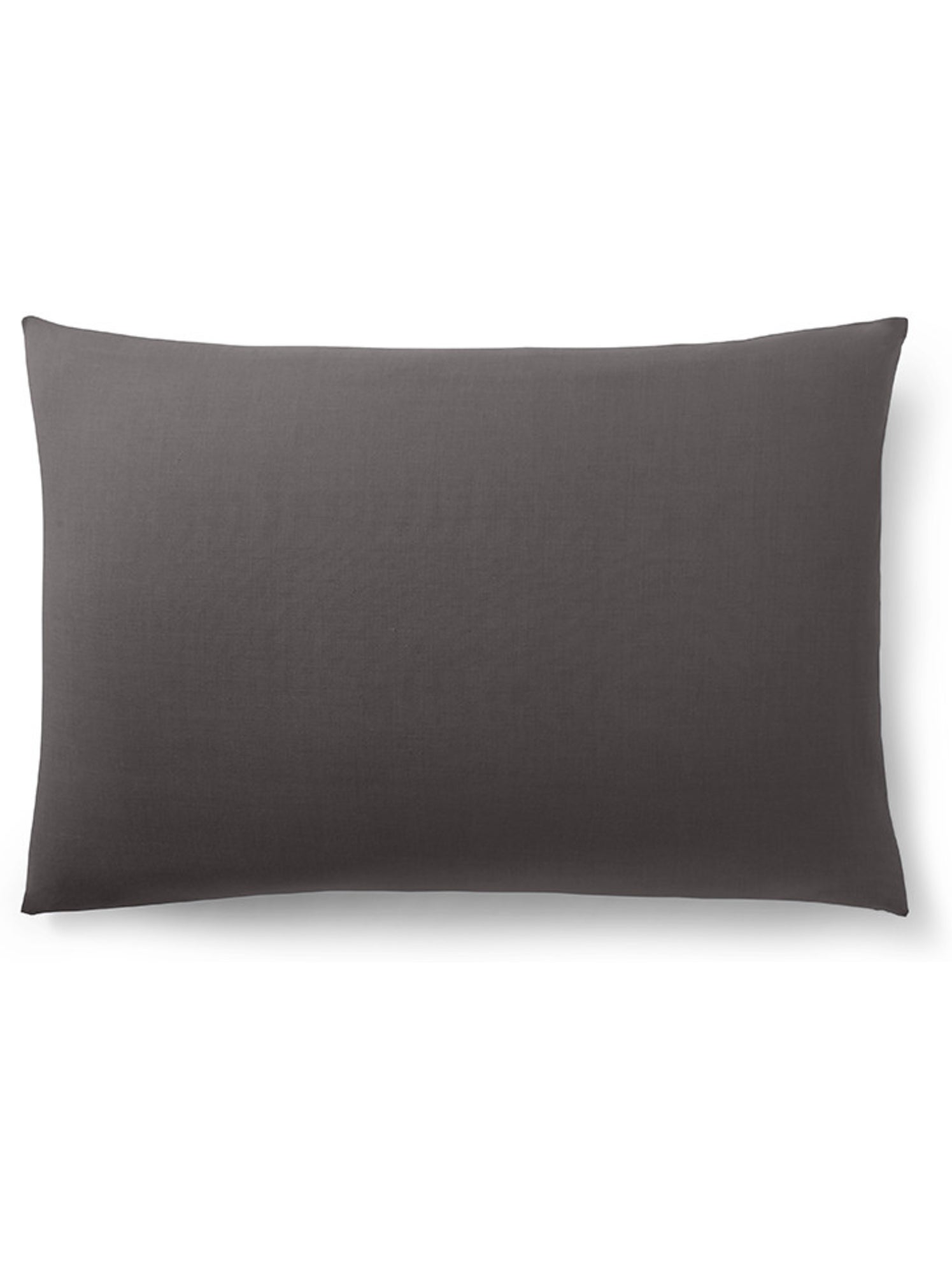 Taie d'oreiller - Coton Pur - 100 % Coton 57 Fils/cm² - Gris