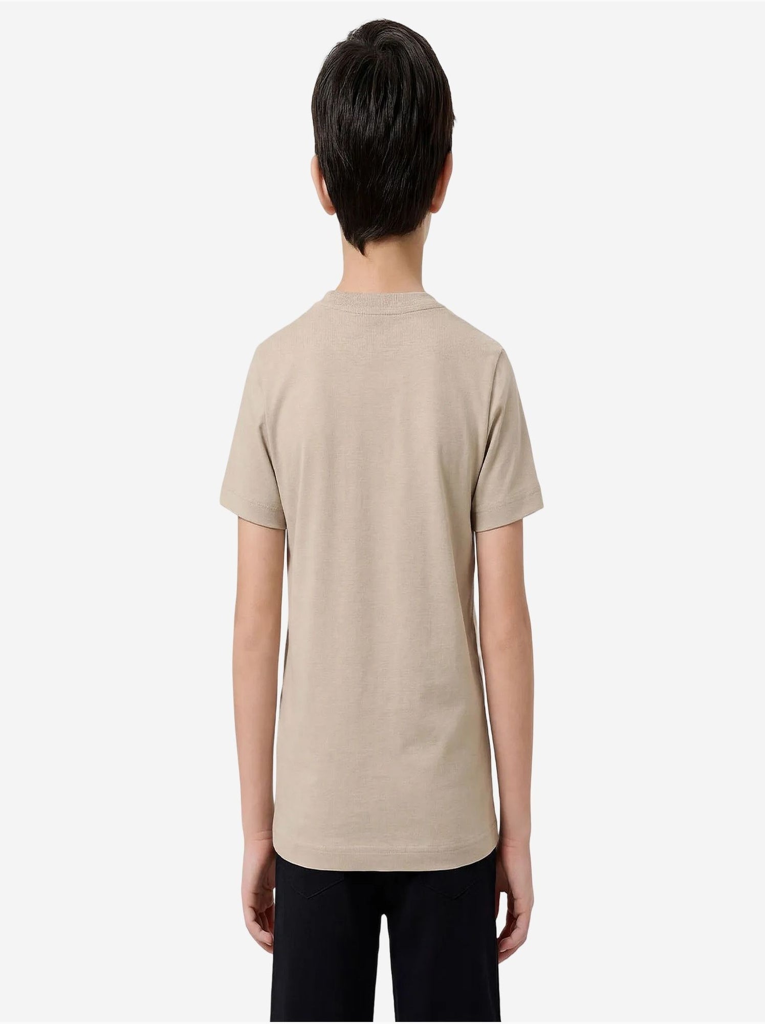 T-shirt homme en coton et élasthanne tommy - Beige argile