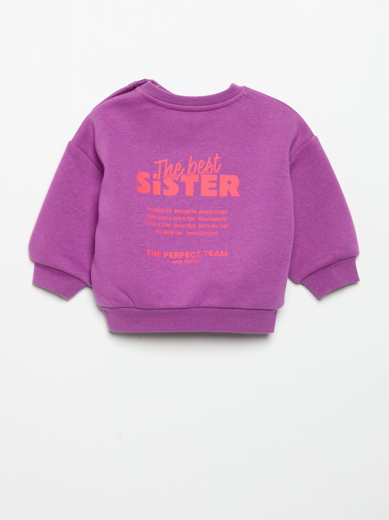 Sweat en polaire - Violet