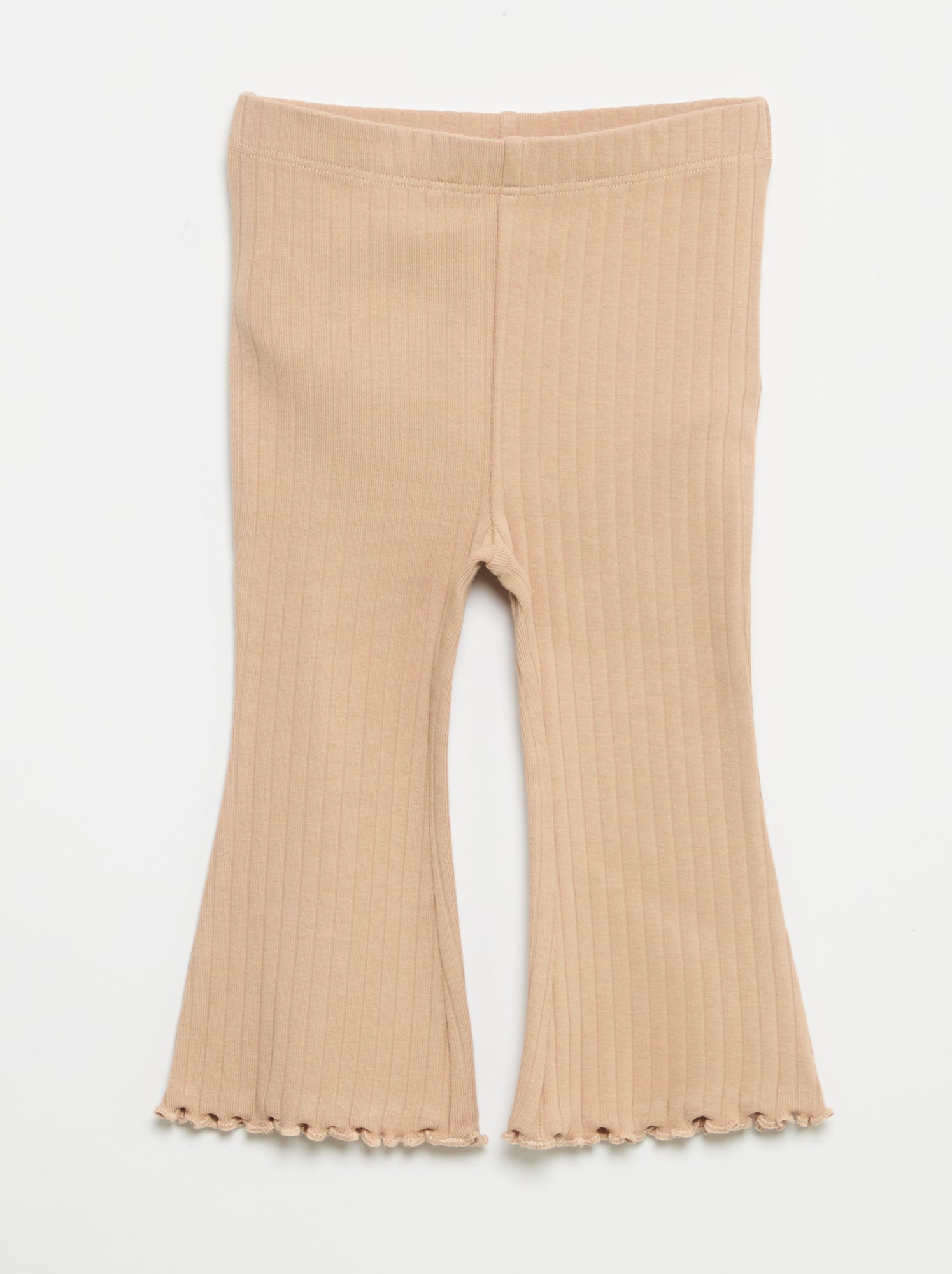 Lot de 2 leggings flare - Beige (GDA95_3)
