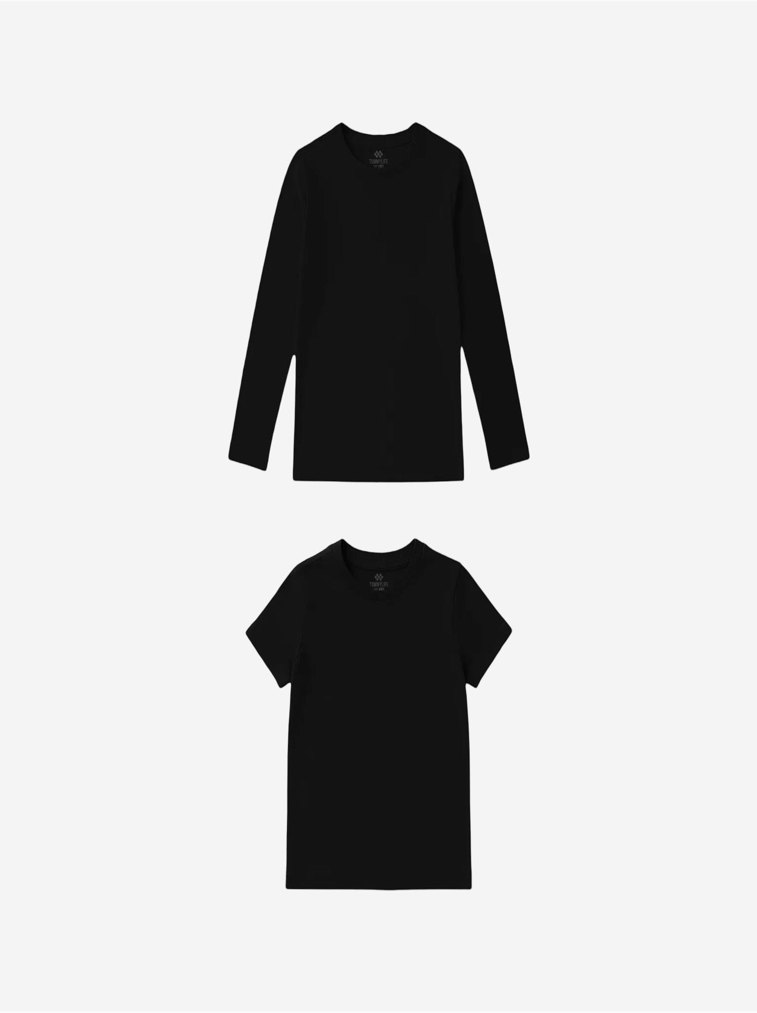 T-shirt homme en coton et élasthanne tommy - Noir