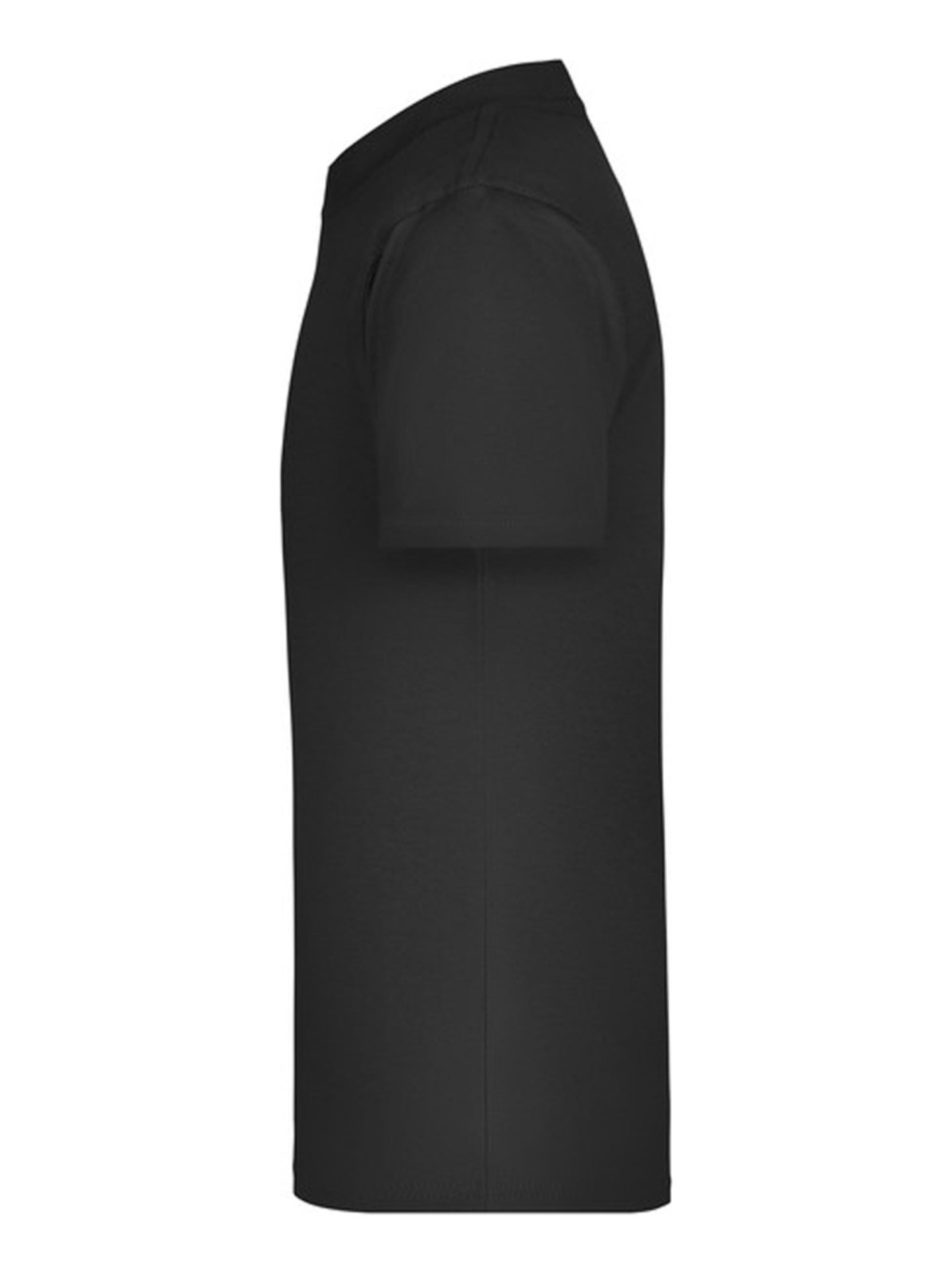 James and Nicholson - T-shirt BASIC - Noir mat