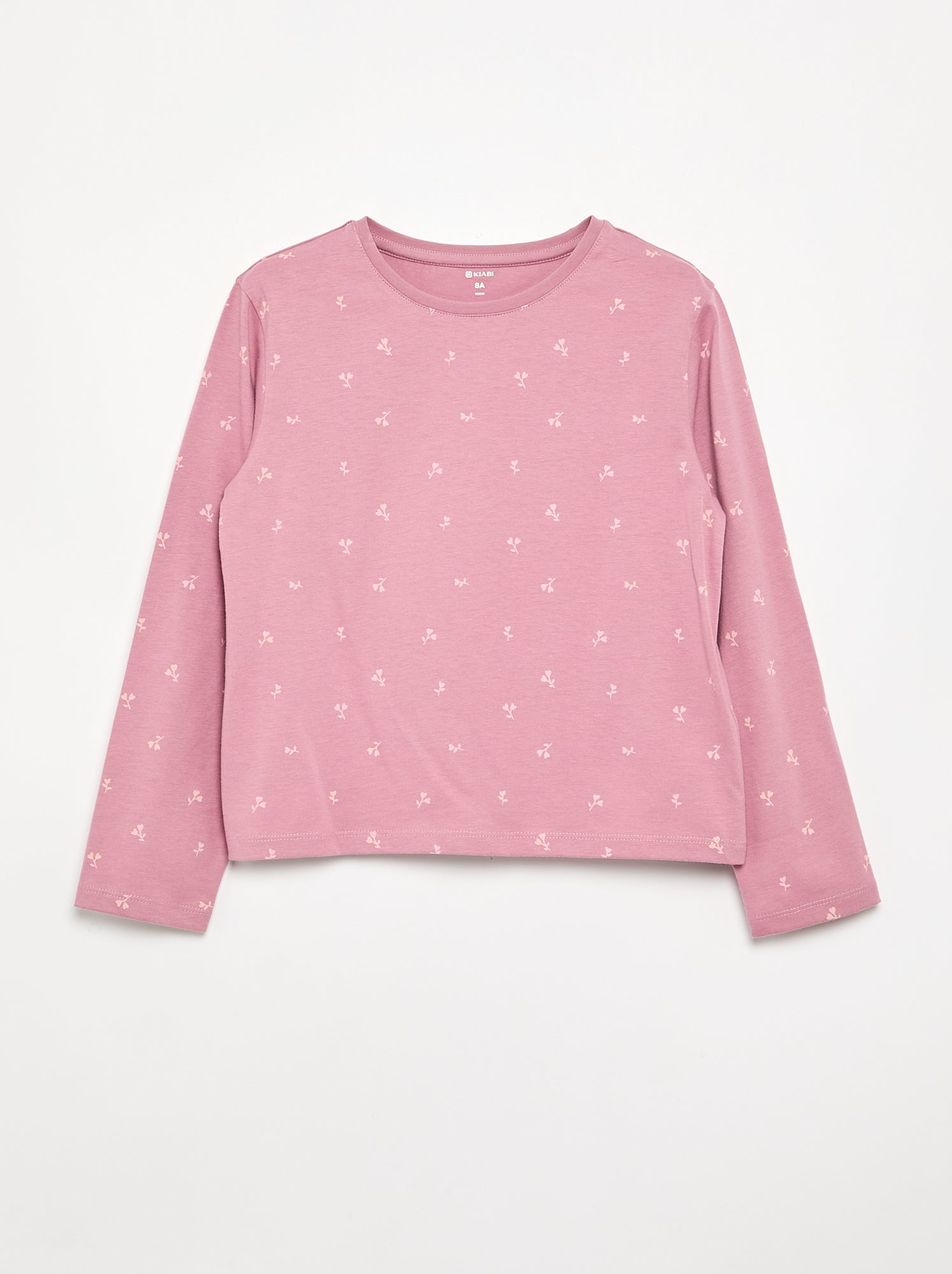 Lot de 2 T-shirts à manches longues - Rose