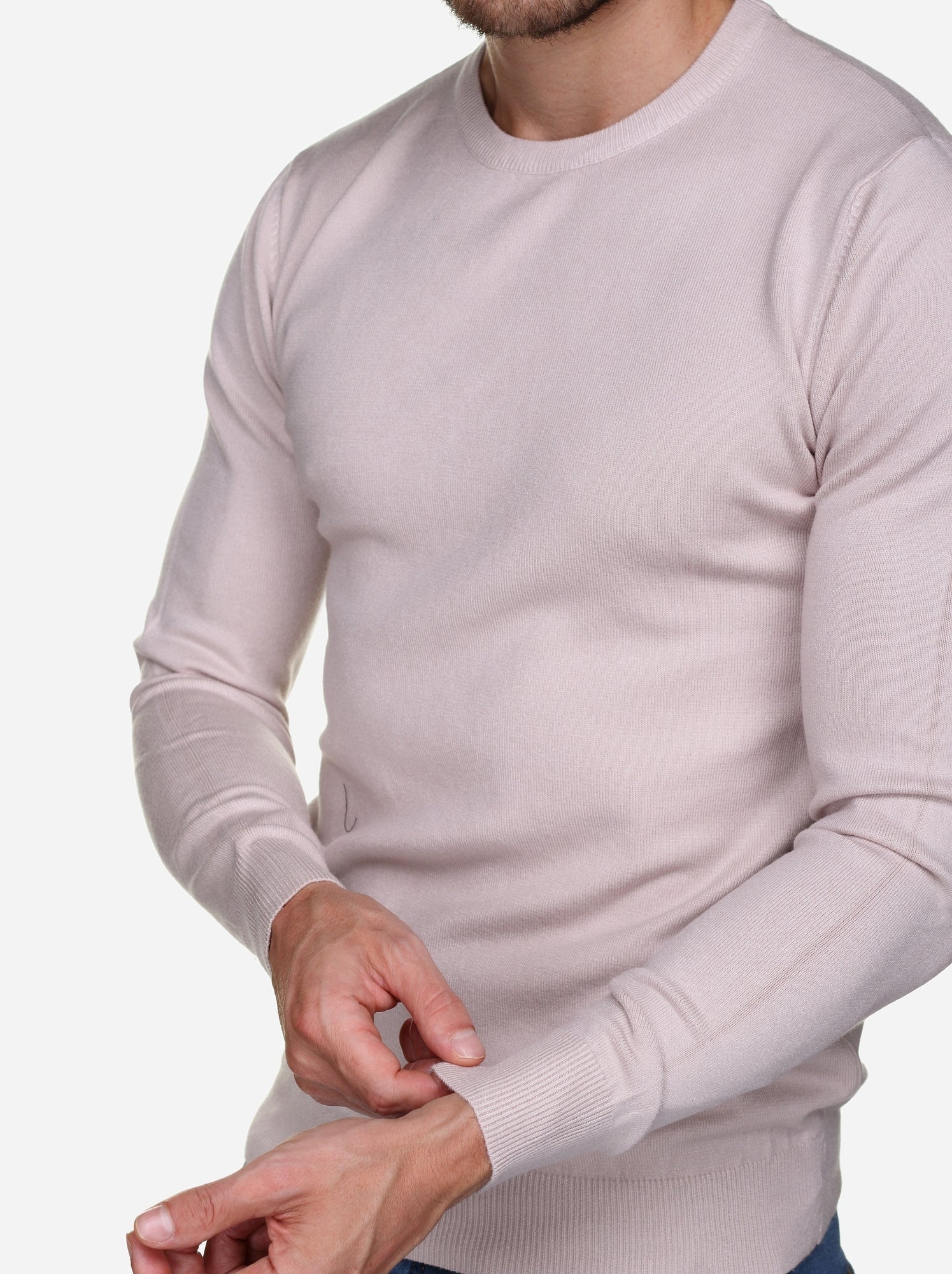 Pull col rond - Kenzarro - Crème