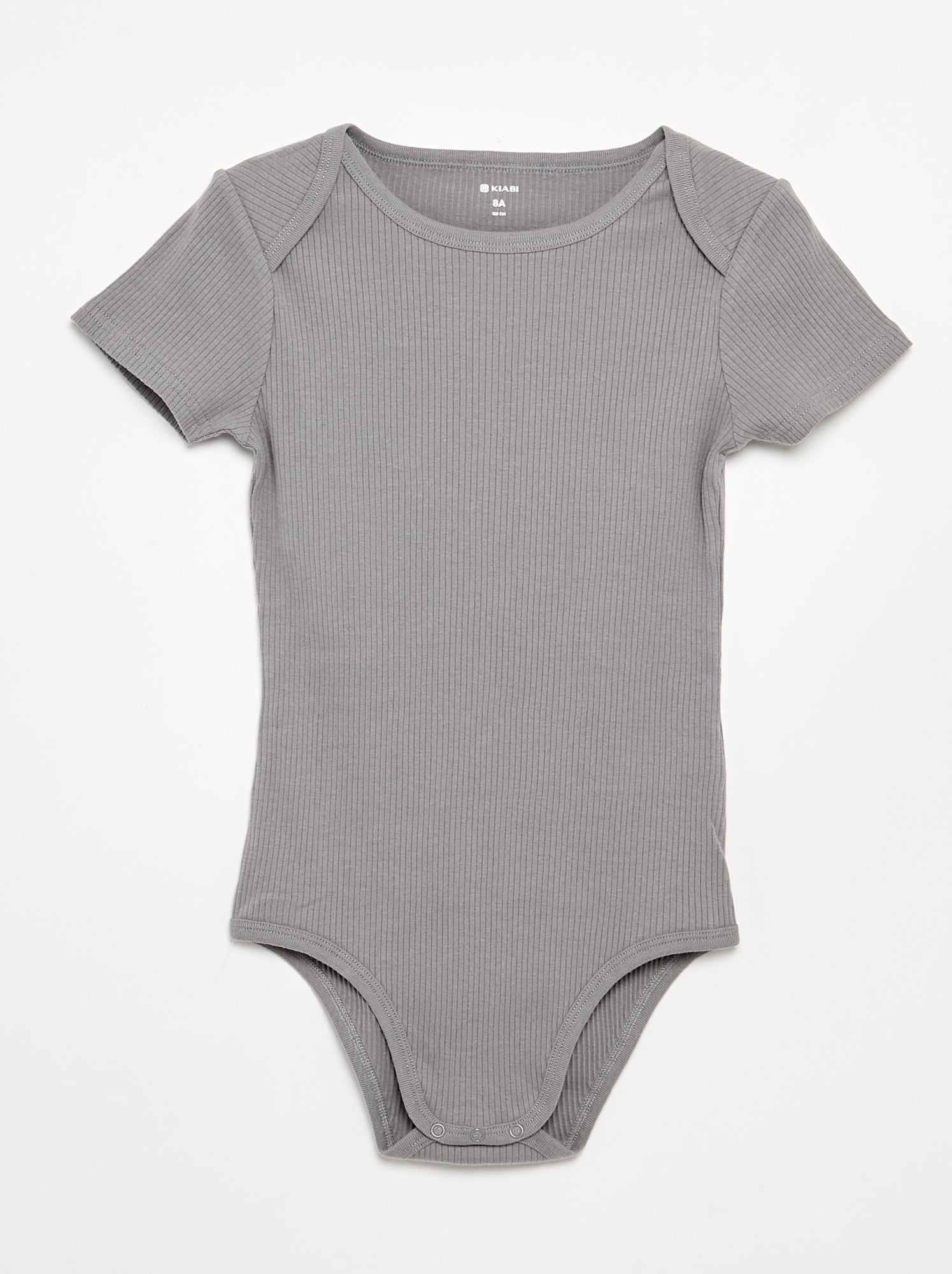 Lot 3 bodies en rib - collection facile à enfiler - Beige