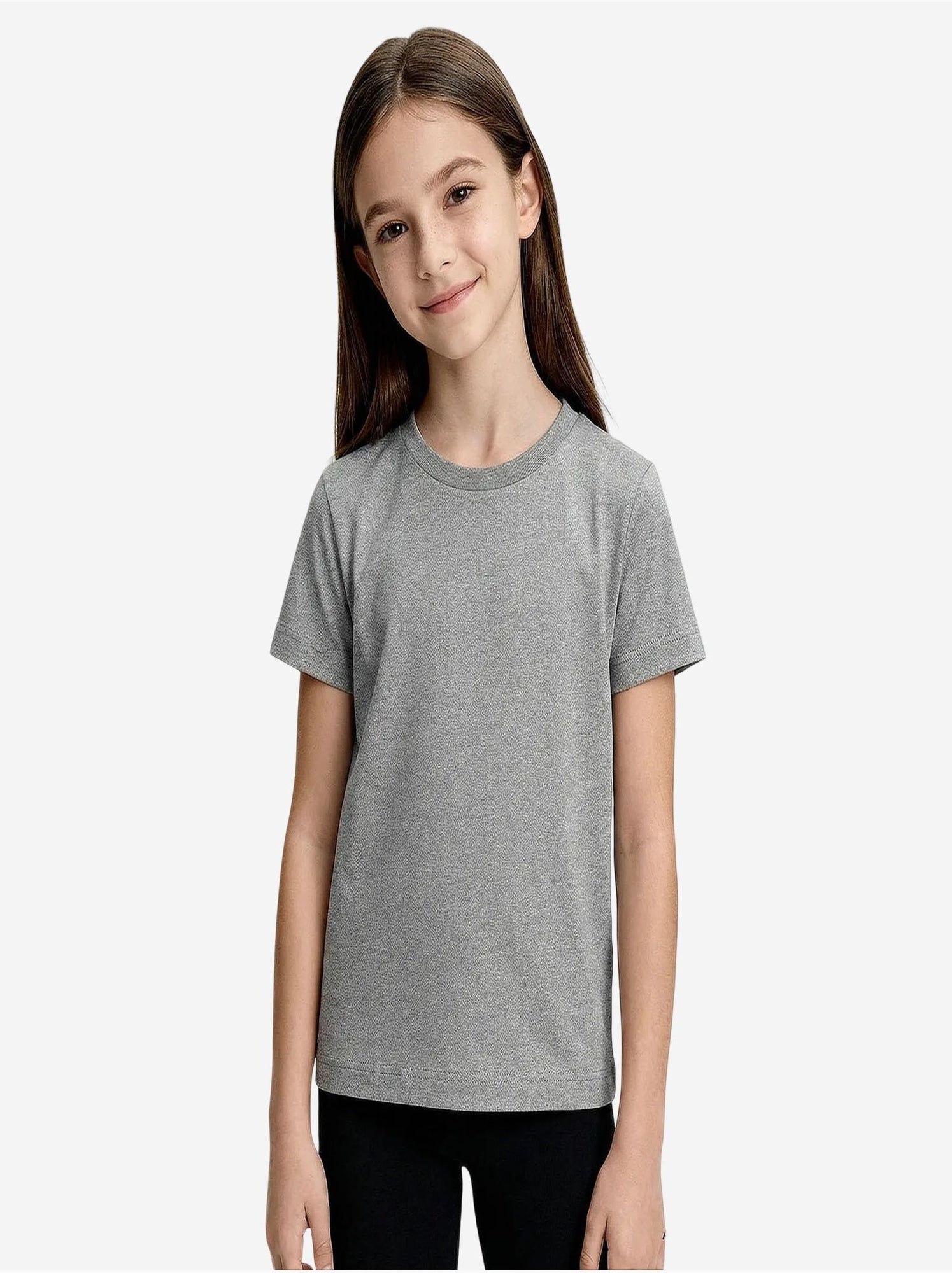 T-shirt homme en coton et élasthanne tommy - Gris