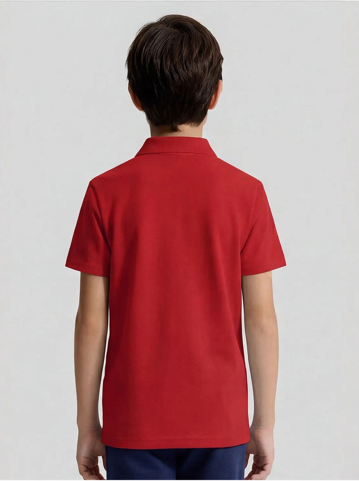 T-shirt homme en mélange coton tommy - Rouge