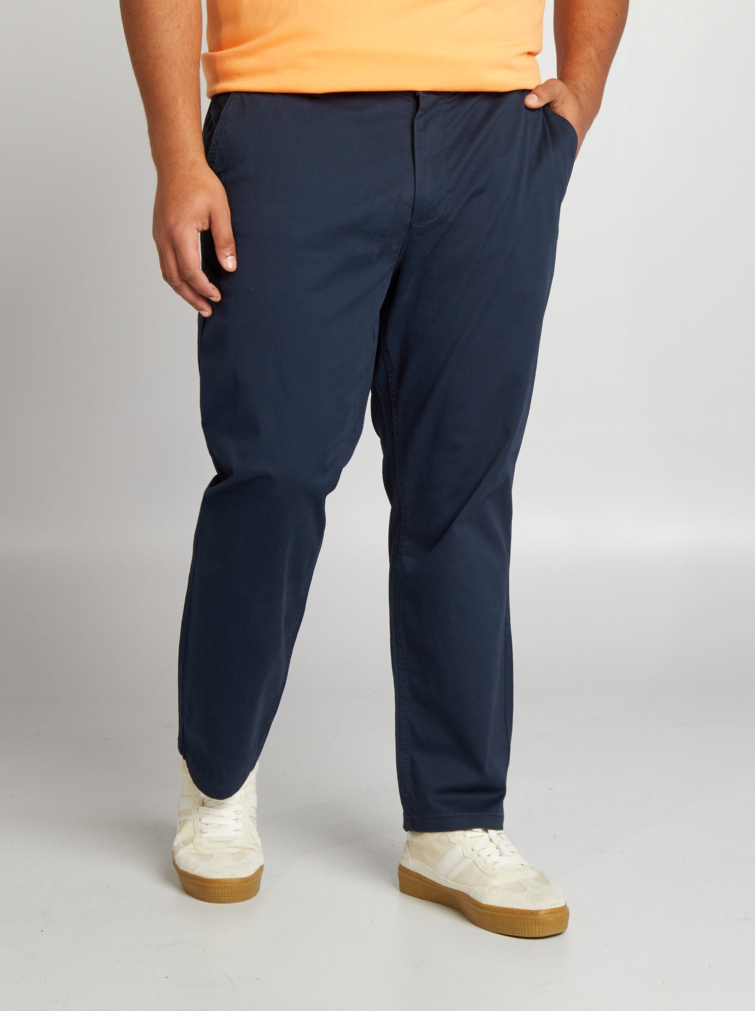 Chino slim - L32 - bleu marine