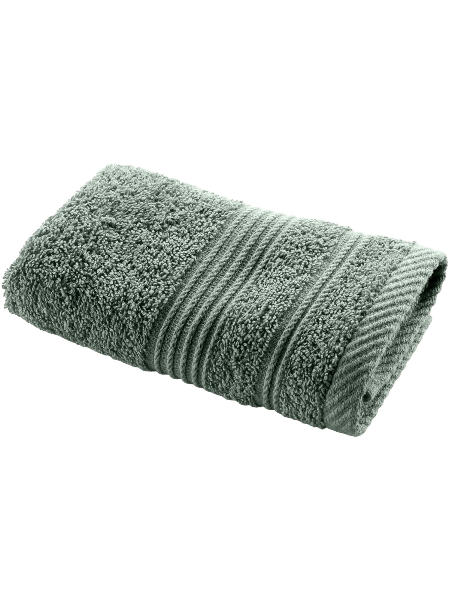 Serviette de toilette en coton tendresse - Vert cèdre