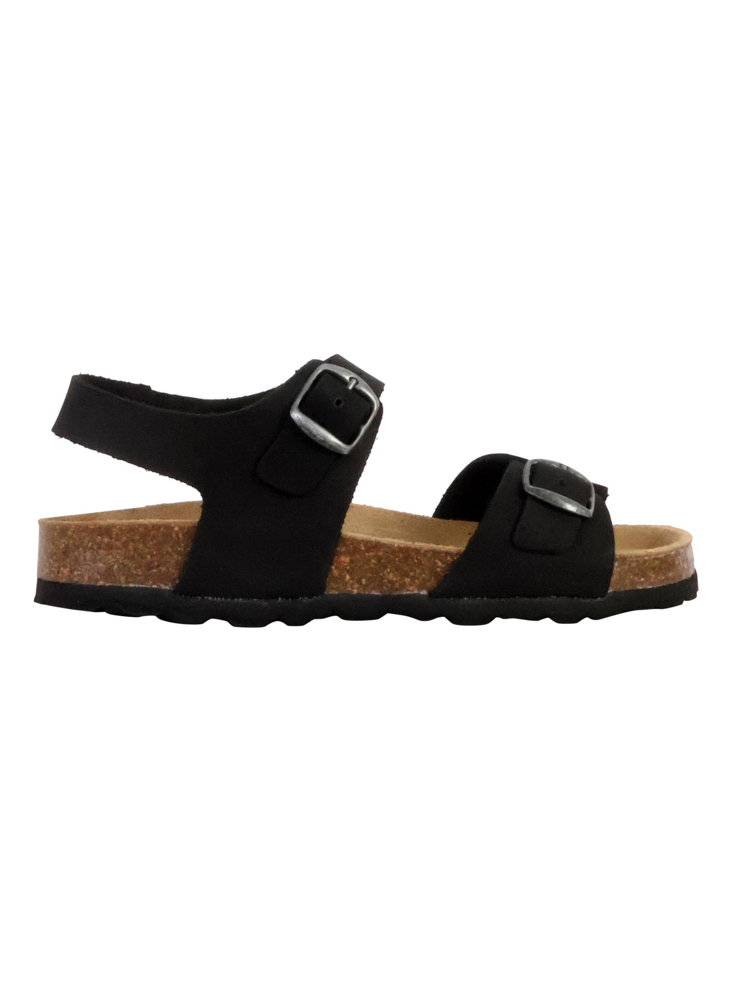 Mules Cuir Enfant The Divine Factory - Noir Noir