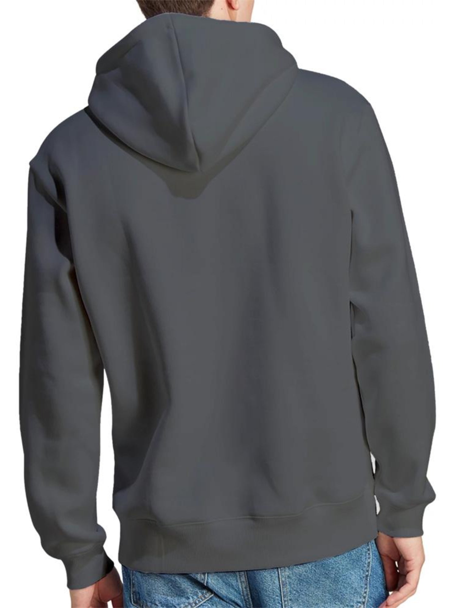 Sweat à capuche motif/style emblème - venin - Gris Noir