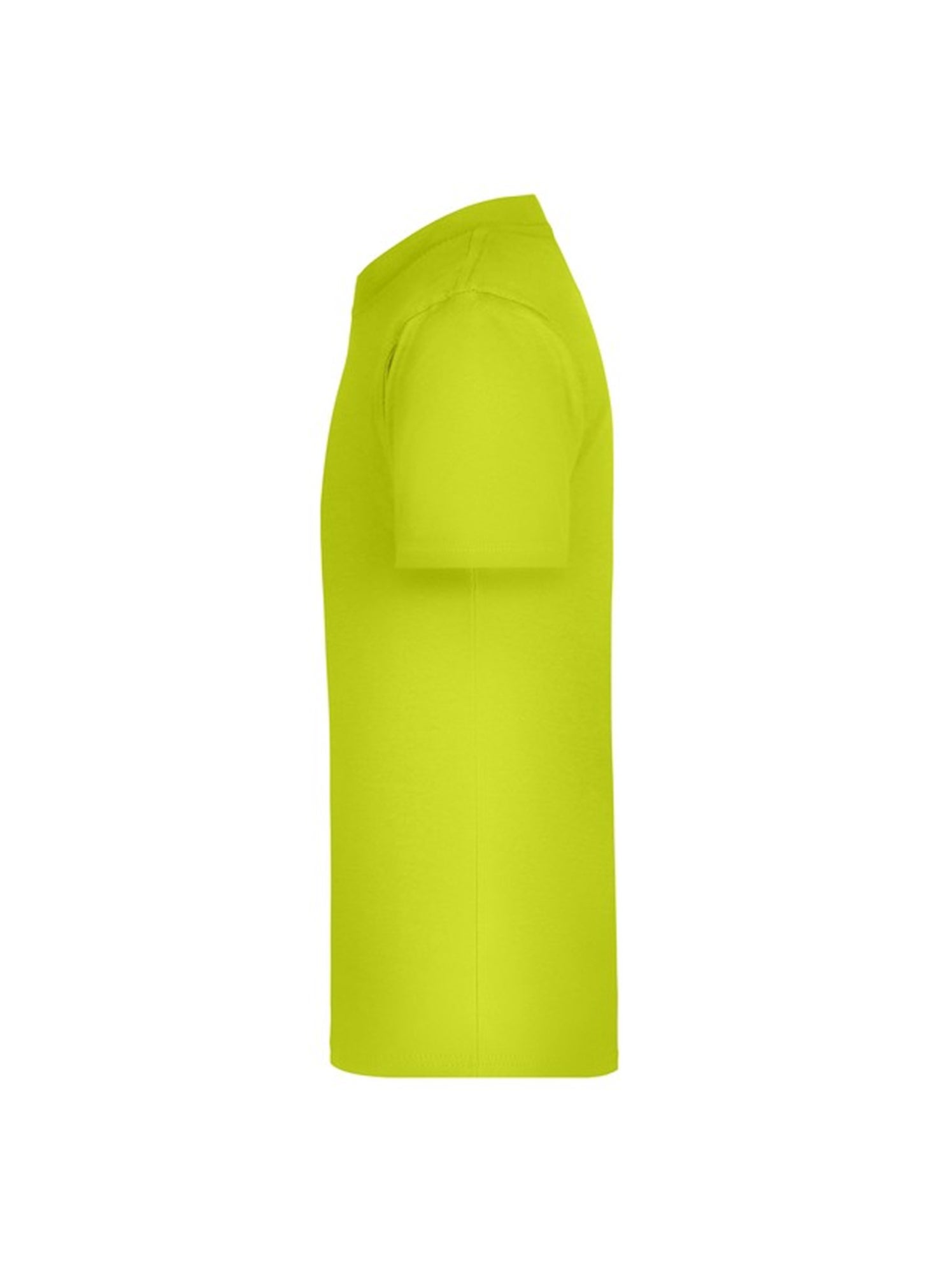 James and Nicholson - T-shirt BASIC - Jaune fluo