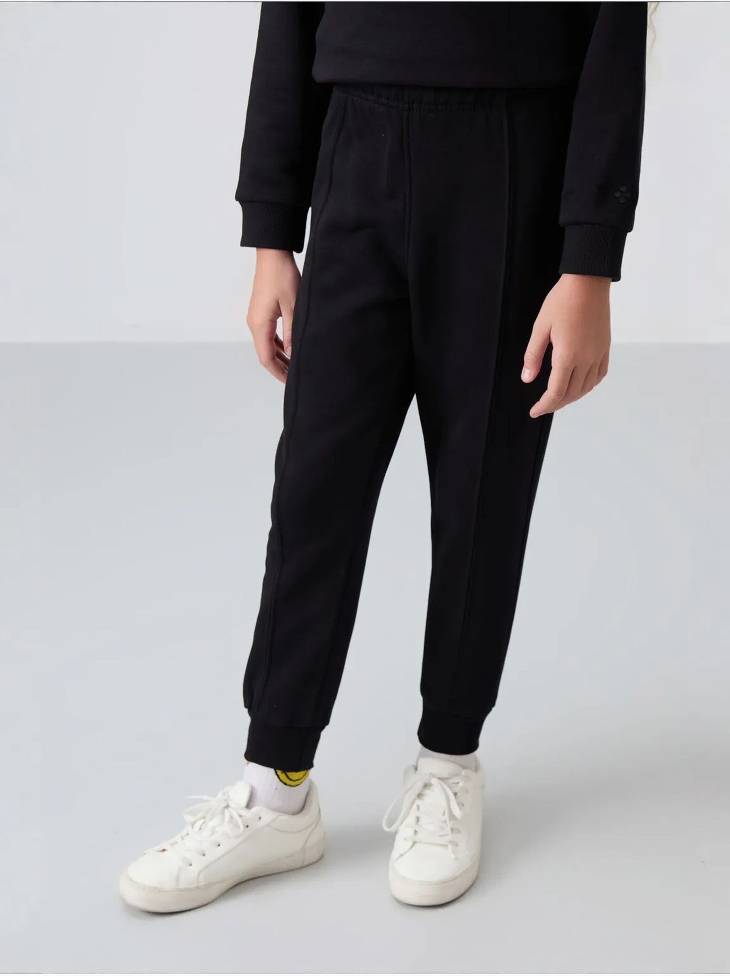 Ensemble de pyjama jeunesse en coton et polyester tommy - Noir