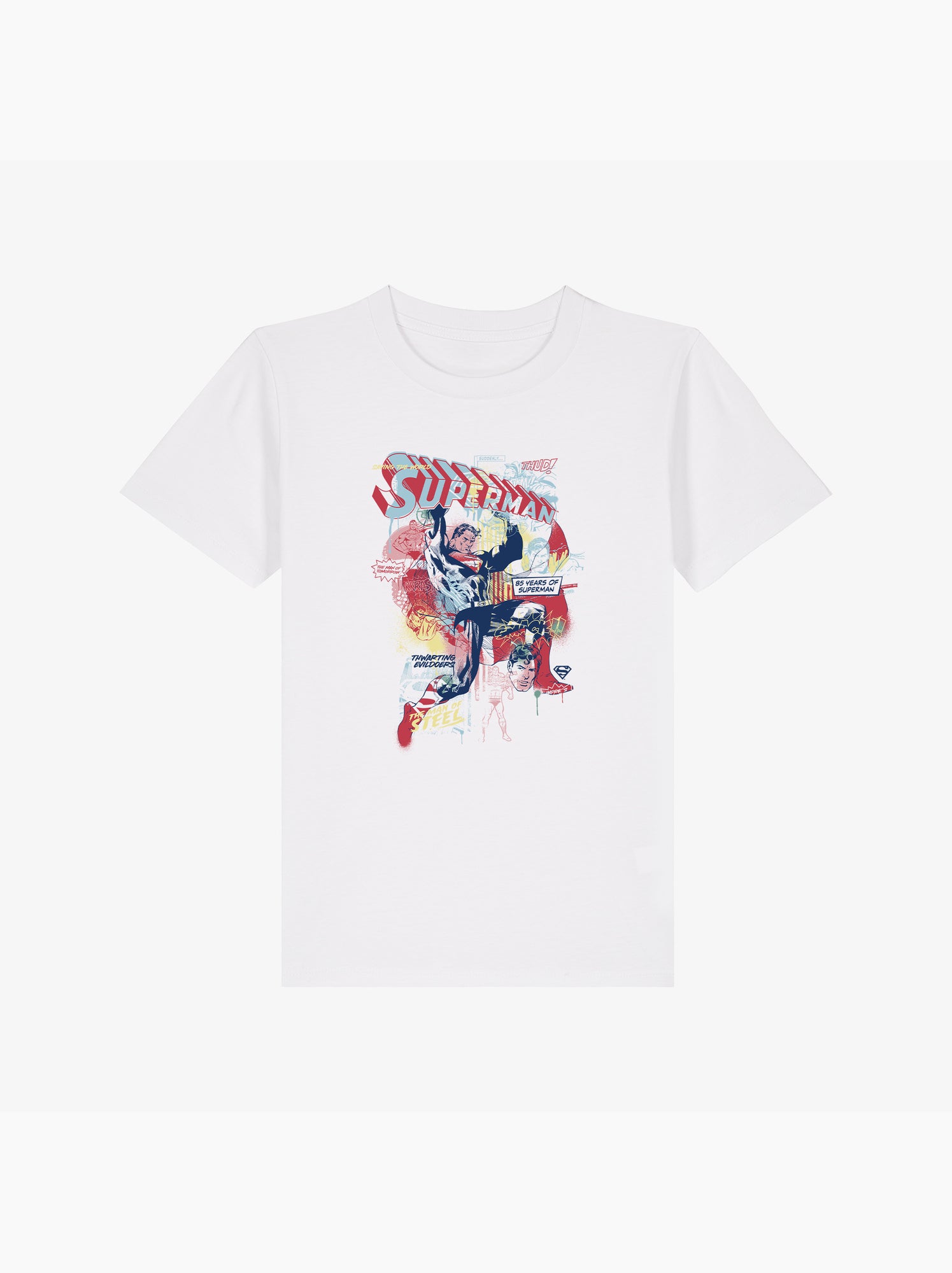 Tshirt Enfant SUPERMAN 2 - Blanc