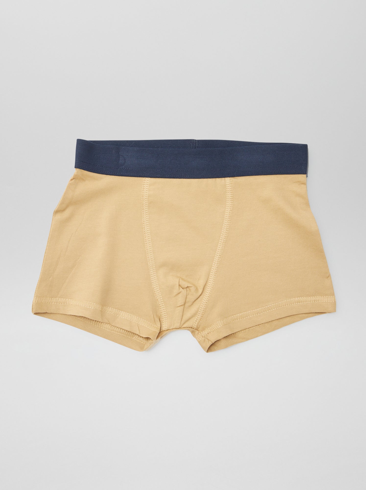 5 boxers unis - Blanc