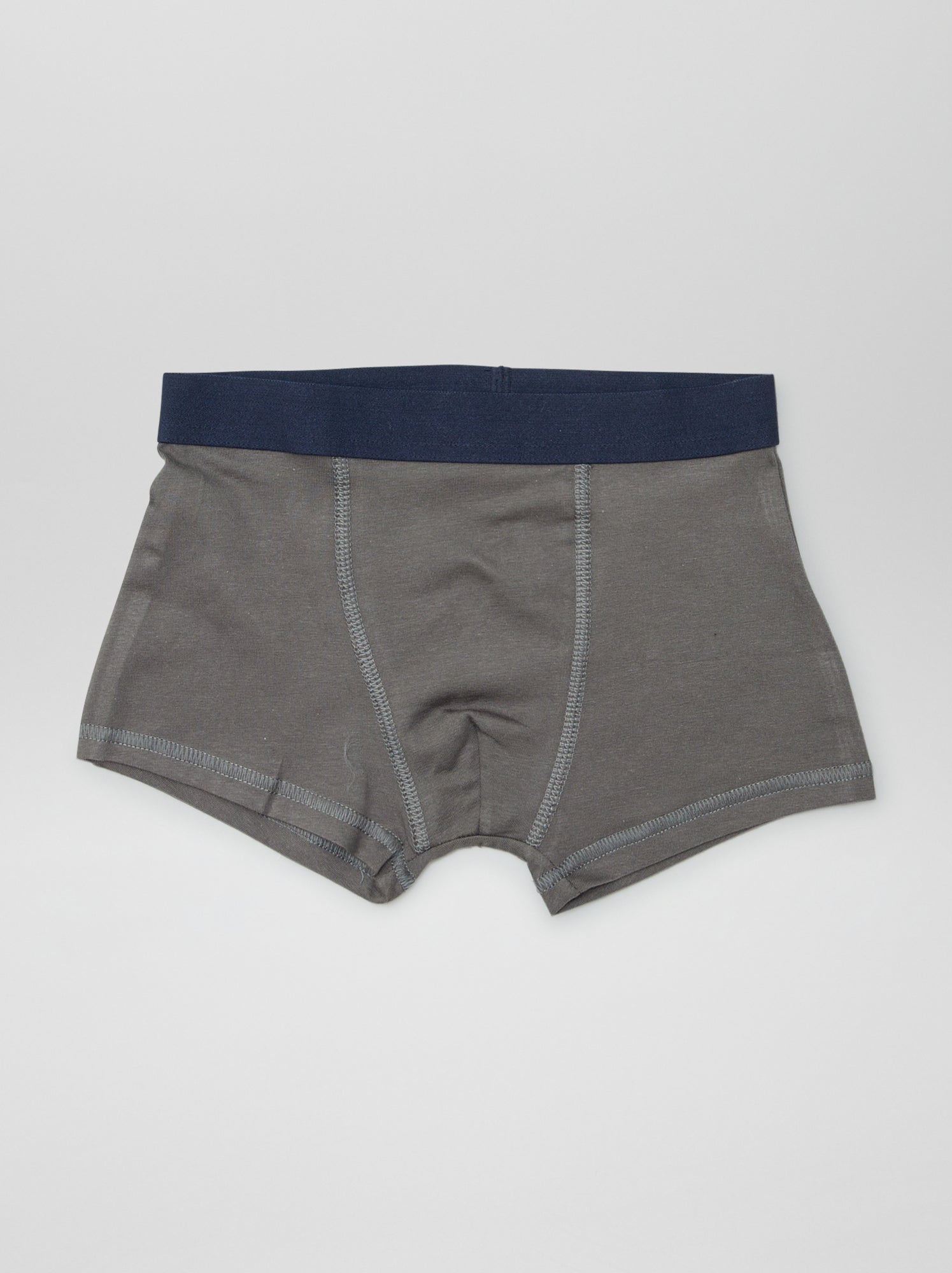 5 boxers unis - Vert