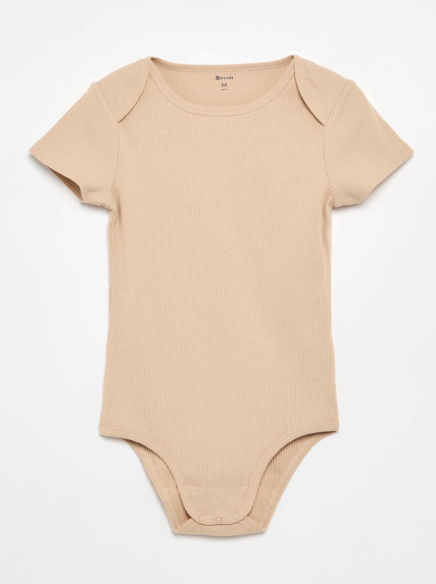 Lot 3 bodies en rib - collection facile à enfiler - Rose