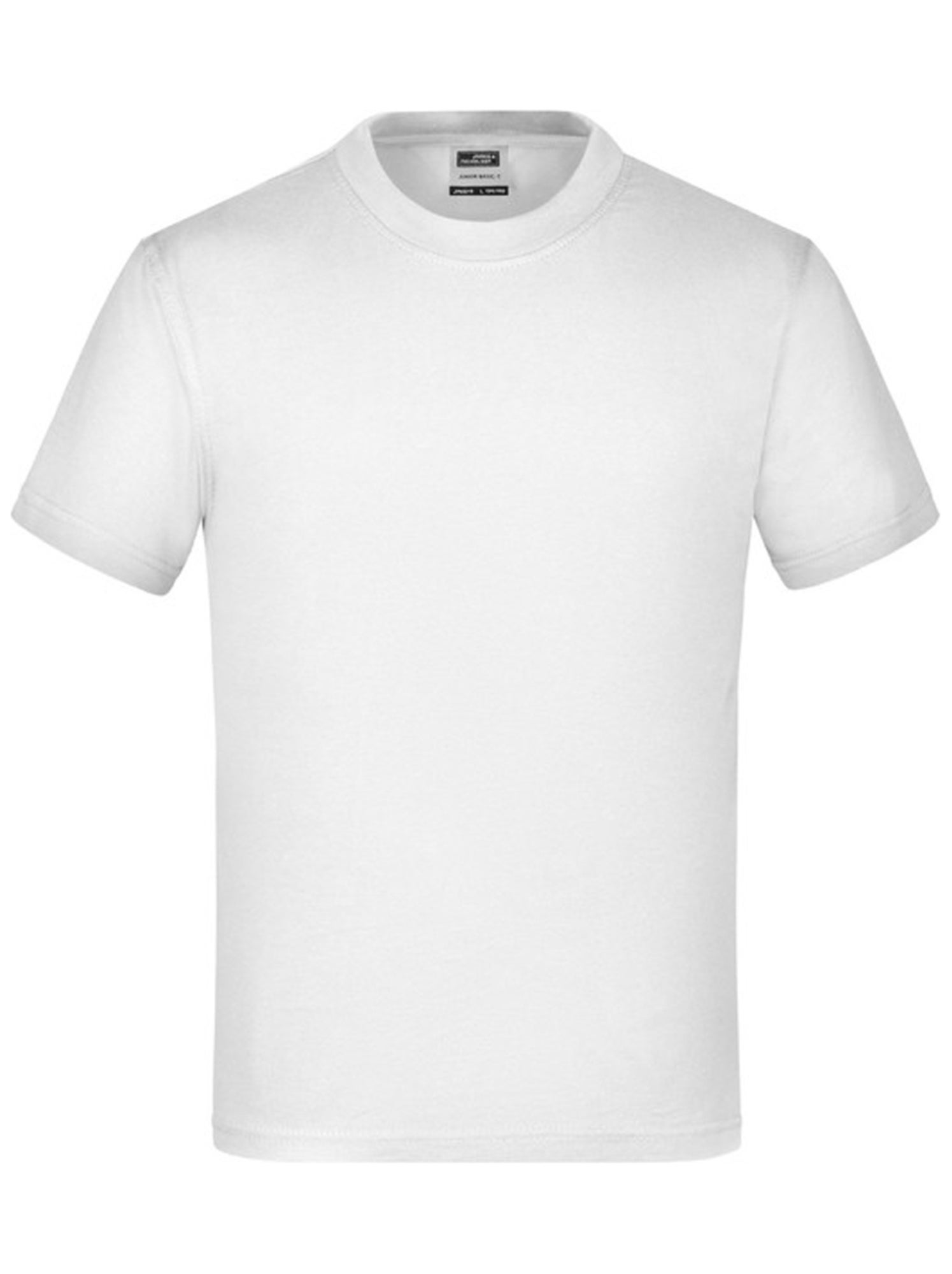 James and Nicholson - T-shirt BASIC - Blanc