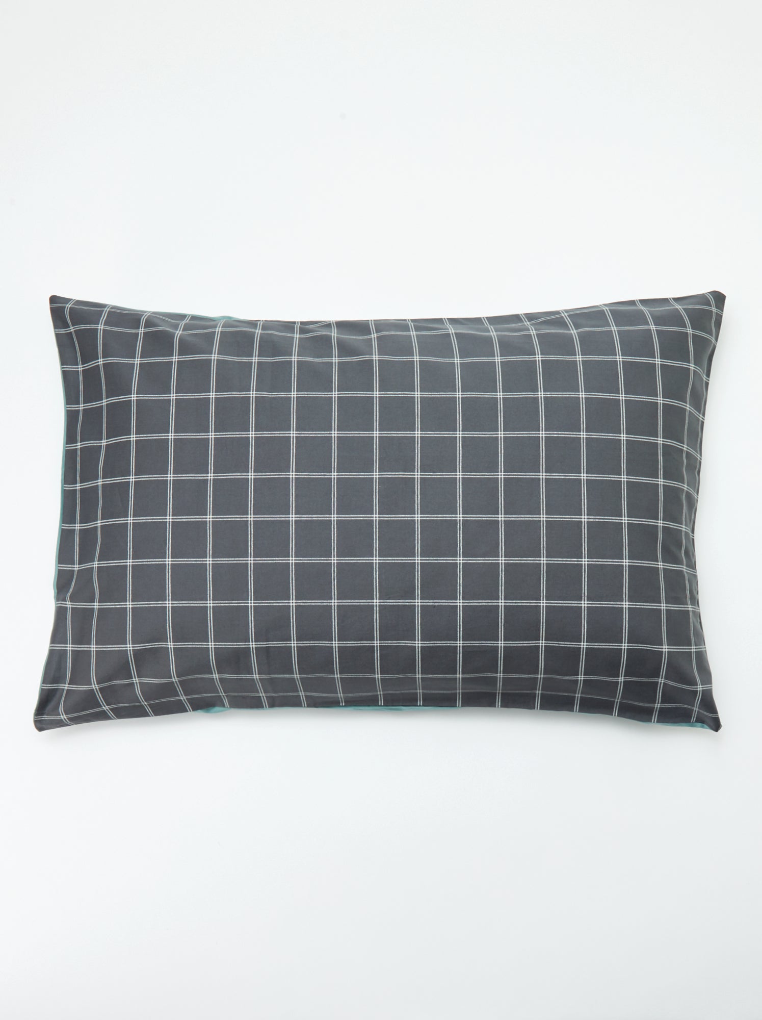 Taie d'oreiller unie 50 x 70 cm - Kiabi Home - Gris