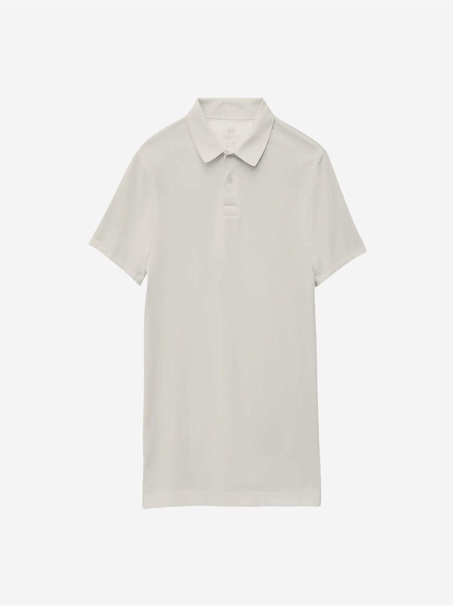T-shirt homme en mélange coton tommy - Blanc cassé
