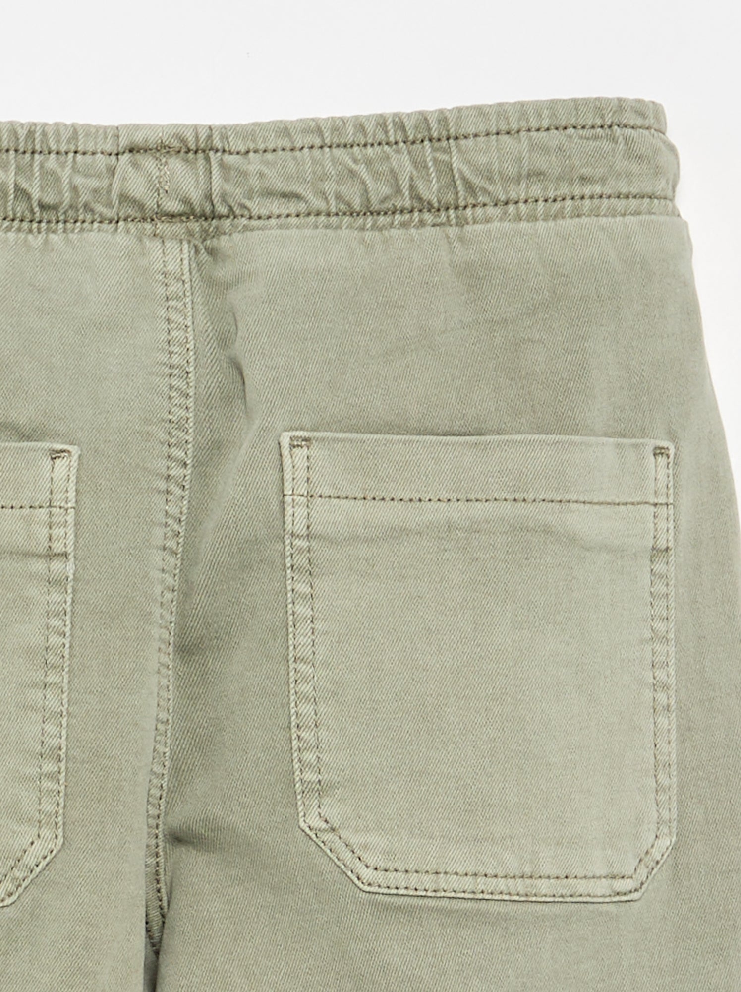 Pantalon forme jogging - Vert (FYR25_5)