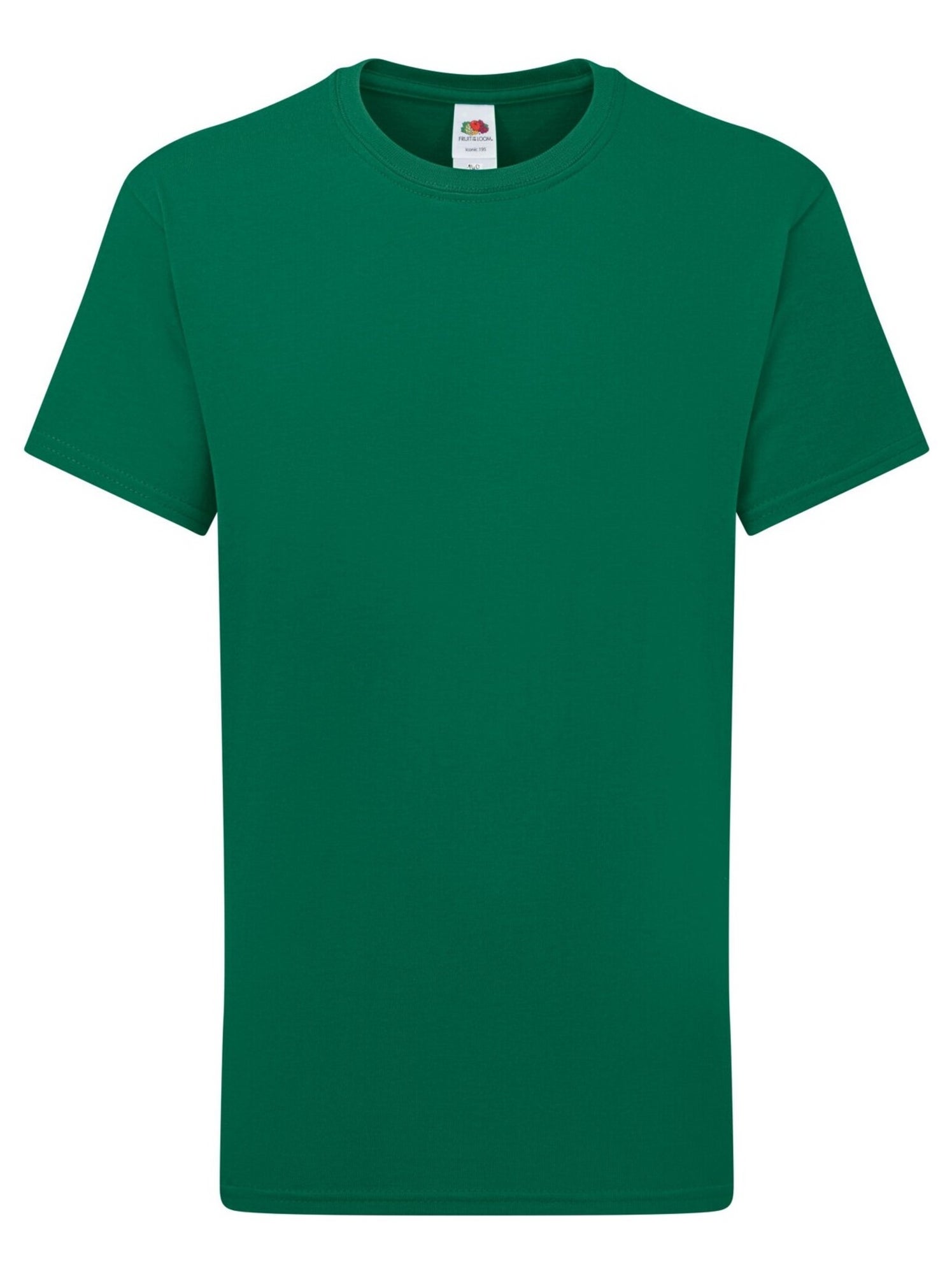 Fruit of the Loom - T-shirt ICONIC - Vert