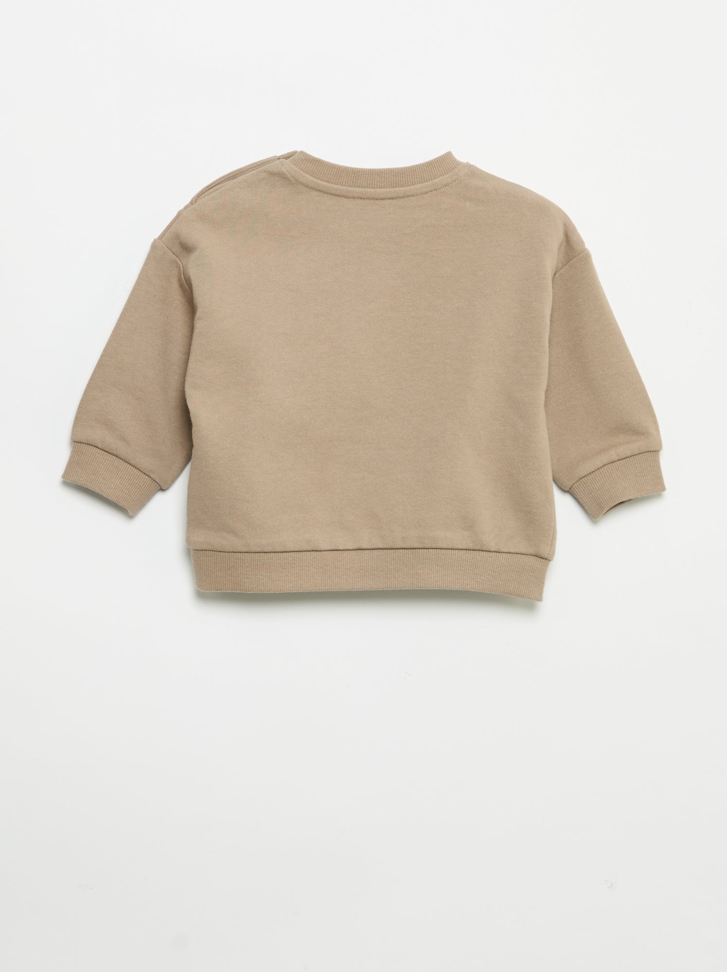 Ensemble 2 pièces - sweat + pantalon de jogging - Beige