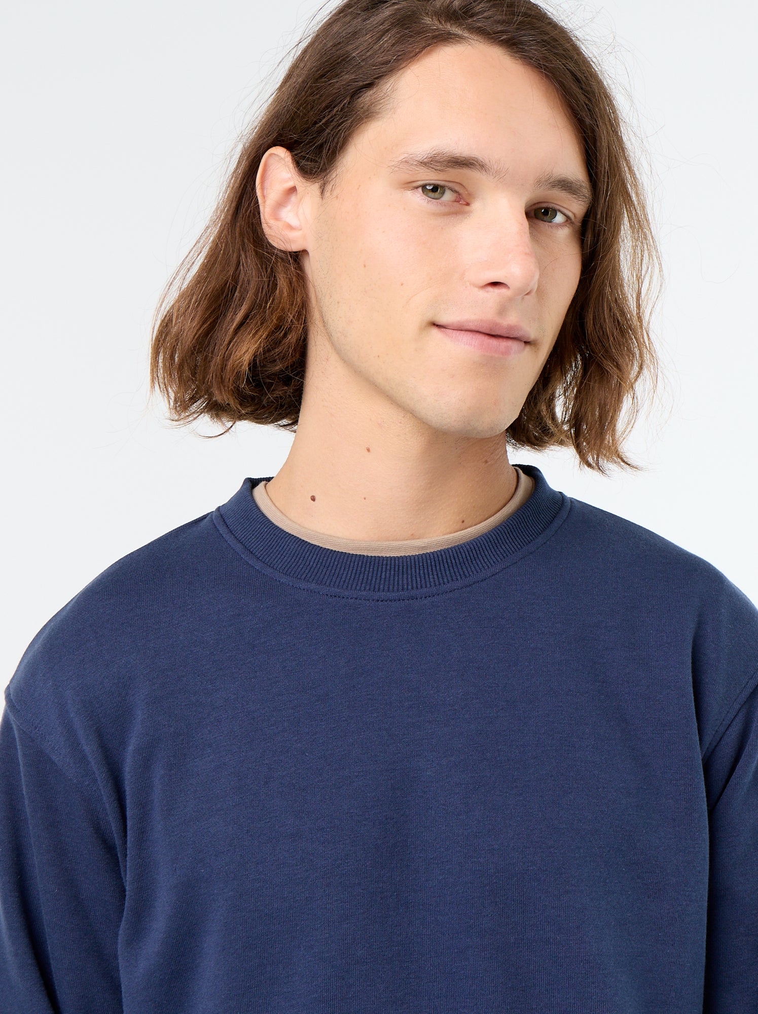 Sweat uni en French Terry - Noir (FUL22_5)
