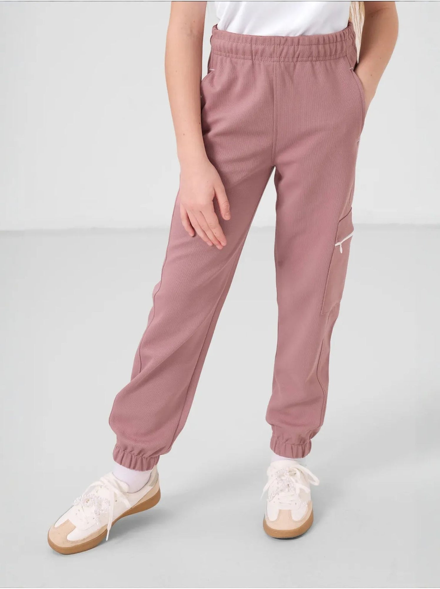Ensemble de pyjama unisexe en mélange de coton tommy - Mauve