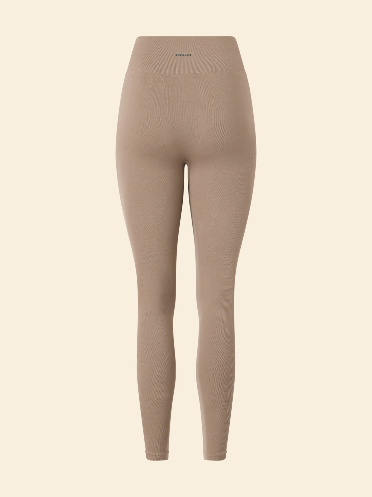 Legging de sport en rib - (ekstract) - Beige