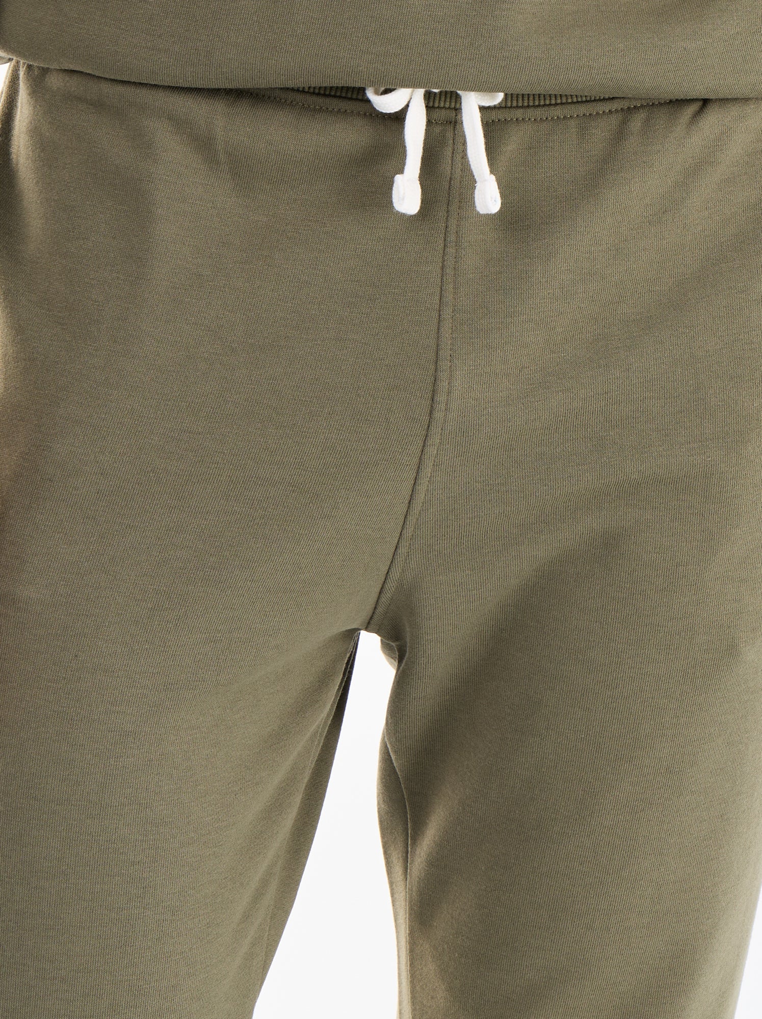 Pantalon jogging en French Terry - Kaki