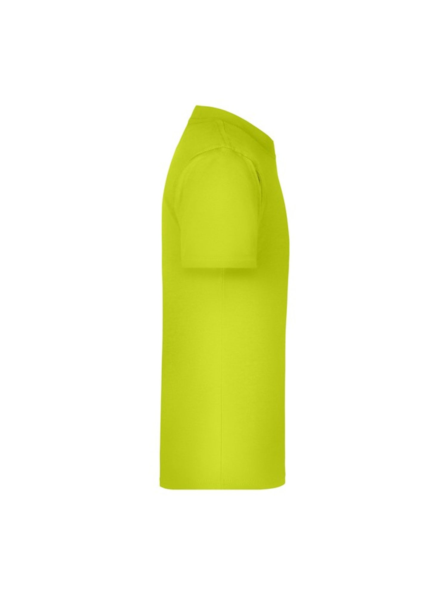 James and Nicholson - T-shirt BASIC - Jaune fluo