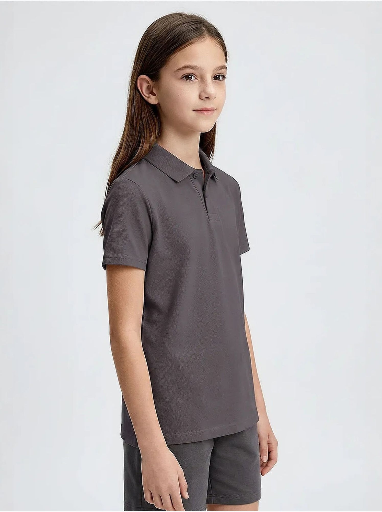 T-shirt homme en mélange coton tommy - Gris Noir