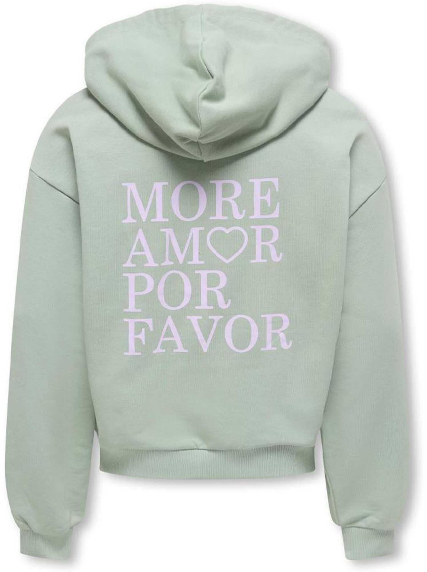 Sweat à capuche fille kids only - Vert