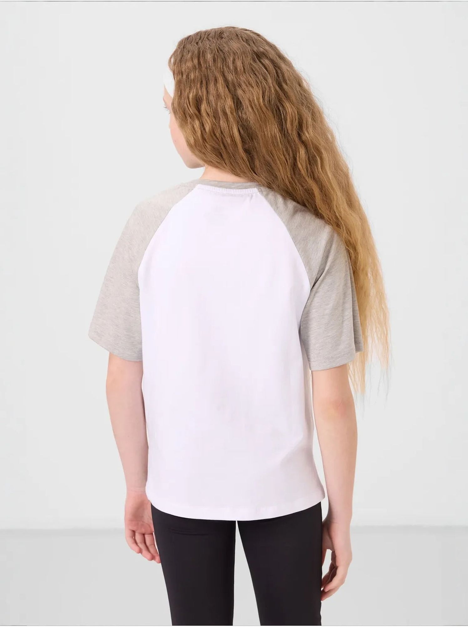 T-shirt unisexe jeunesse en coton et élasthanne tommy - Blanc